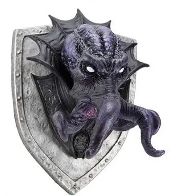 Dungeons &amp; Dragons Trophy Plaque Mind Flayer (Foam Rubber/Latex) fali dekoráció 81 cm termékfotó