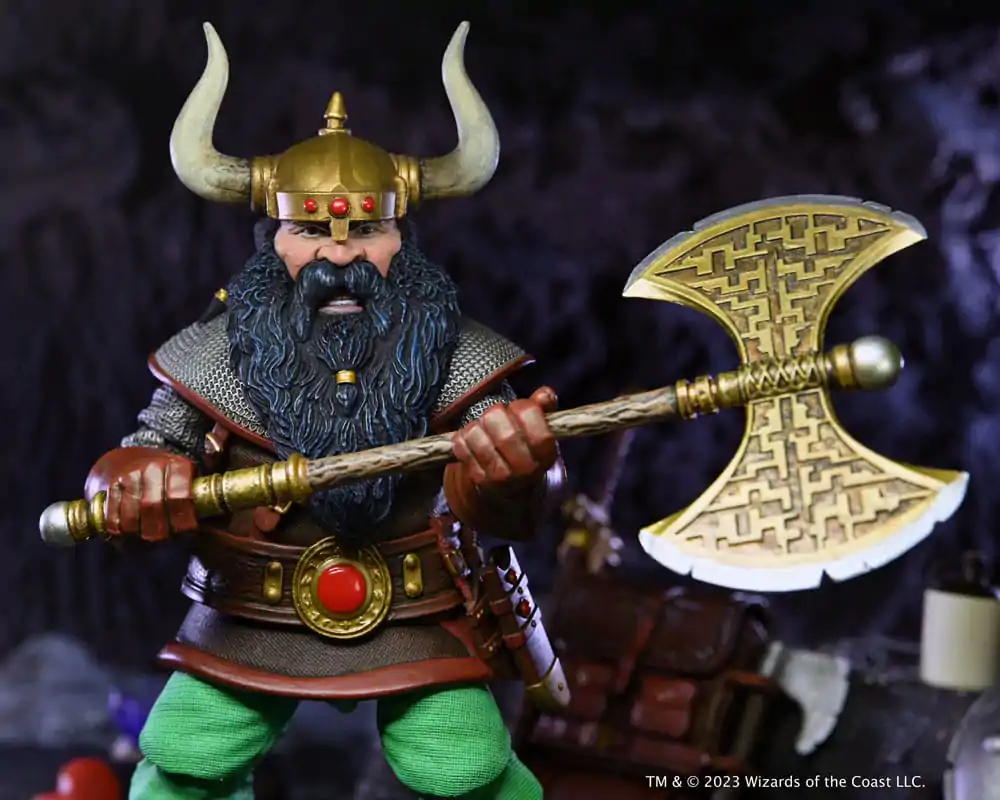 Dungeons &amp; Dragons Ultimate Elkhorn the Good Dwarf Fighter akciófigura 18 cm termékfotó