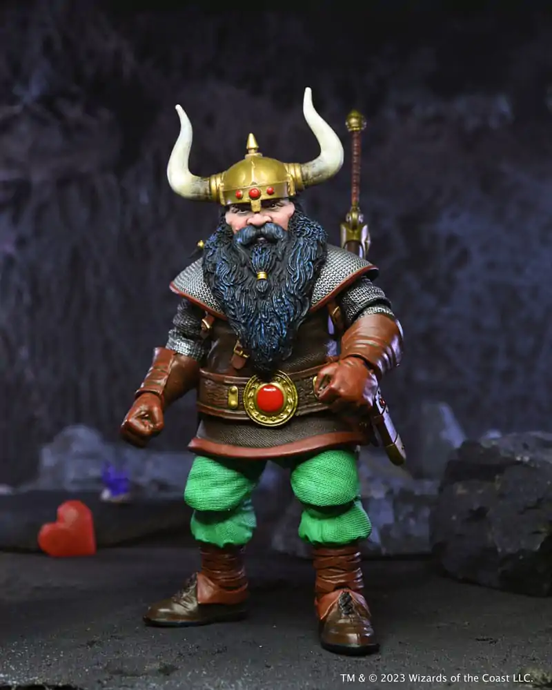 Dungeons &amp; Dragons Ultimate Elkhorn the Good Dwarf Fighter akciófigura 18 cm termékfotó