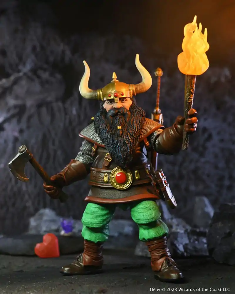 Dungeons &amp; Dragons Ultimate Elkhorn the Good Dwarf Fighter akciófigura 18 cm termékfotó