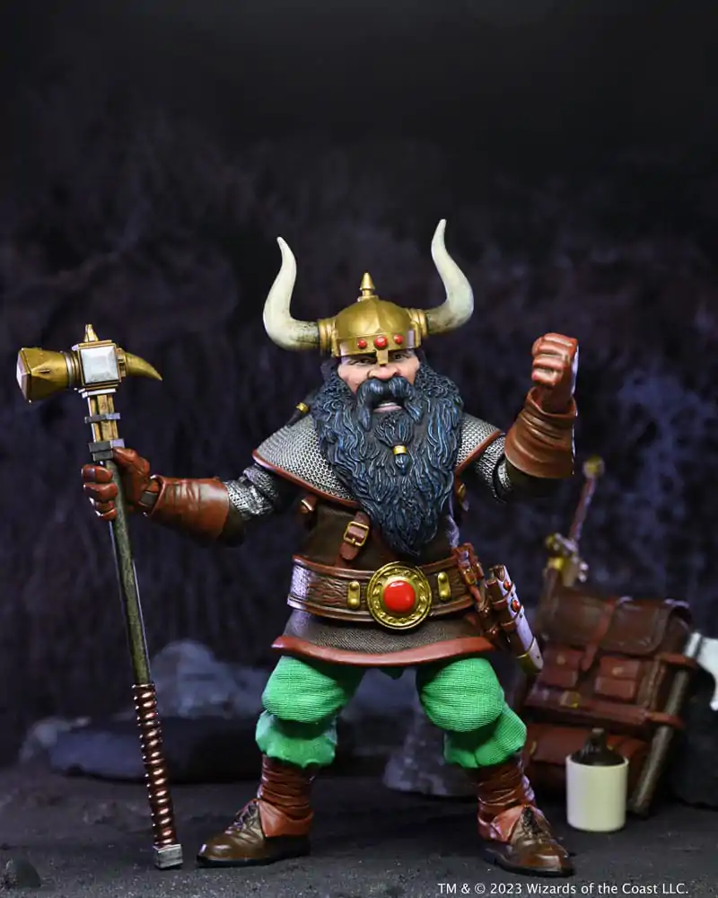 Dungeons &amp; Dragons Ultimate Elkhorn the Good Dwarf Fighter akciófigura 18 cm termékfotó