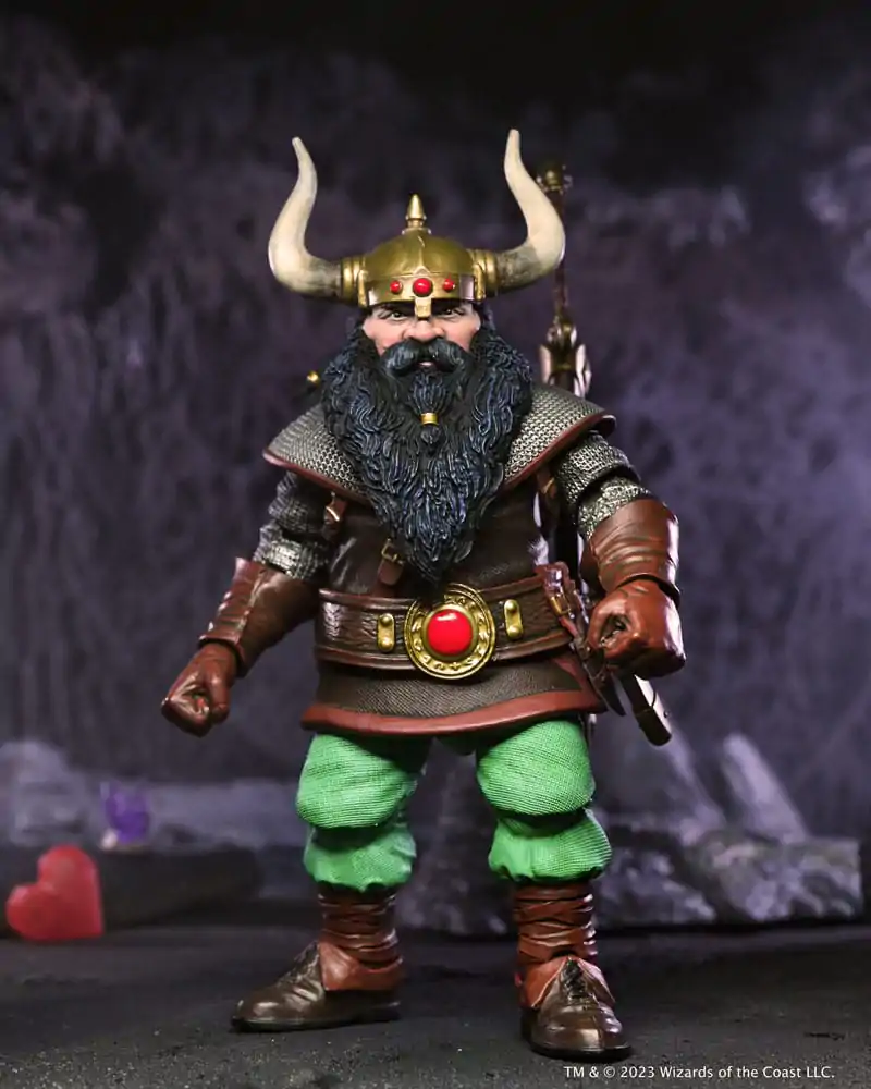 Dungeons &amp; Dragons Ultimate Elkhorn the Good Dwarf Fighter akciófigura 18 cm termékfotó
