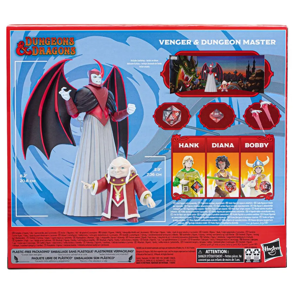 Dungeons &amp; Dragons Venger &amp; Dungeon Master akciófigurák 15 cm termékfotó