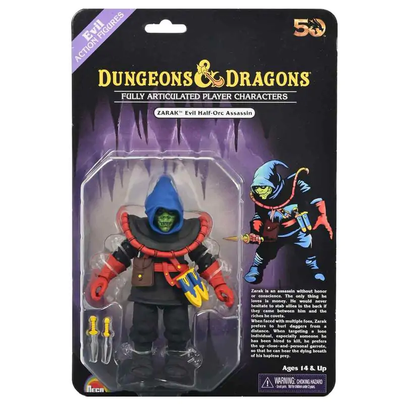 Dungeons and Dragons 50th Anniversary Zarak figura 18cm termékfotó