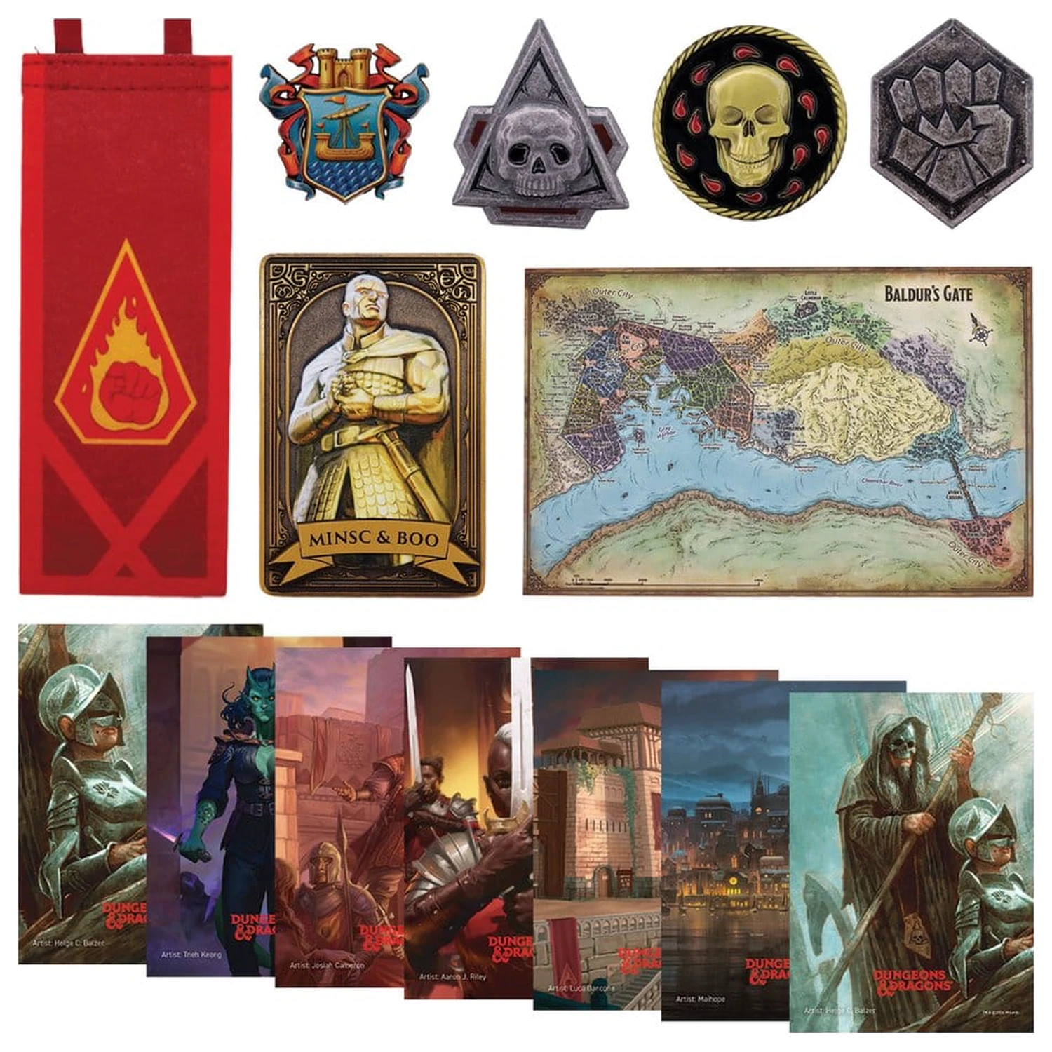 Dungeons & Dragons Baldur's Gate Collector's Set ajándékcsomag Limitált kiadás  termékfotó