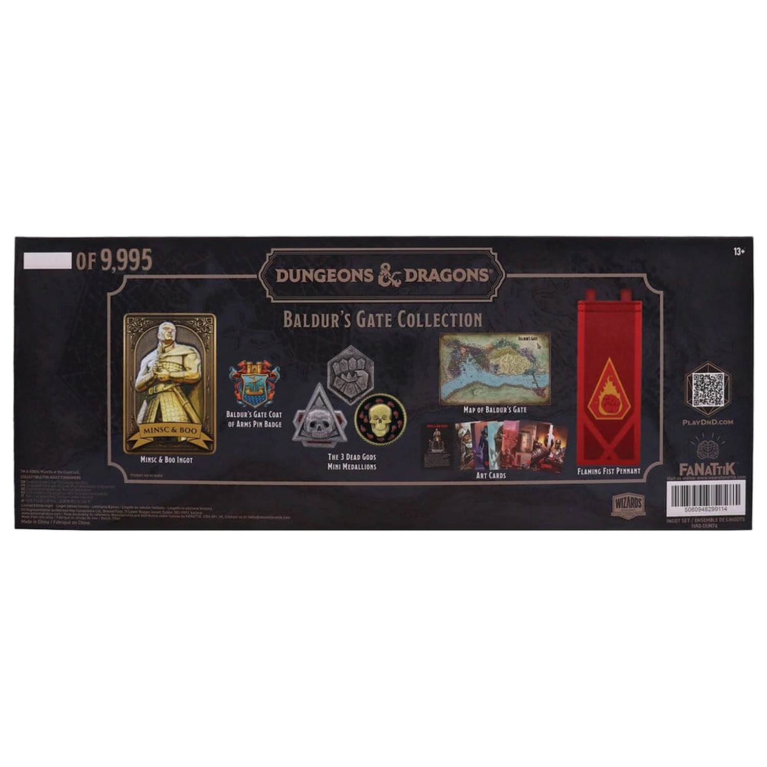 Dungeons & Dragons Baldur's Gate Collector's Set ajándékcsomag Limitált kiadás  termékfotó