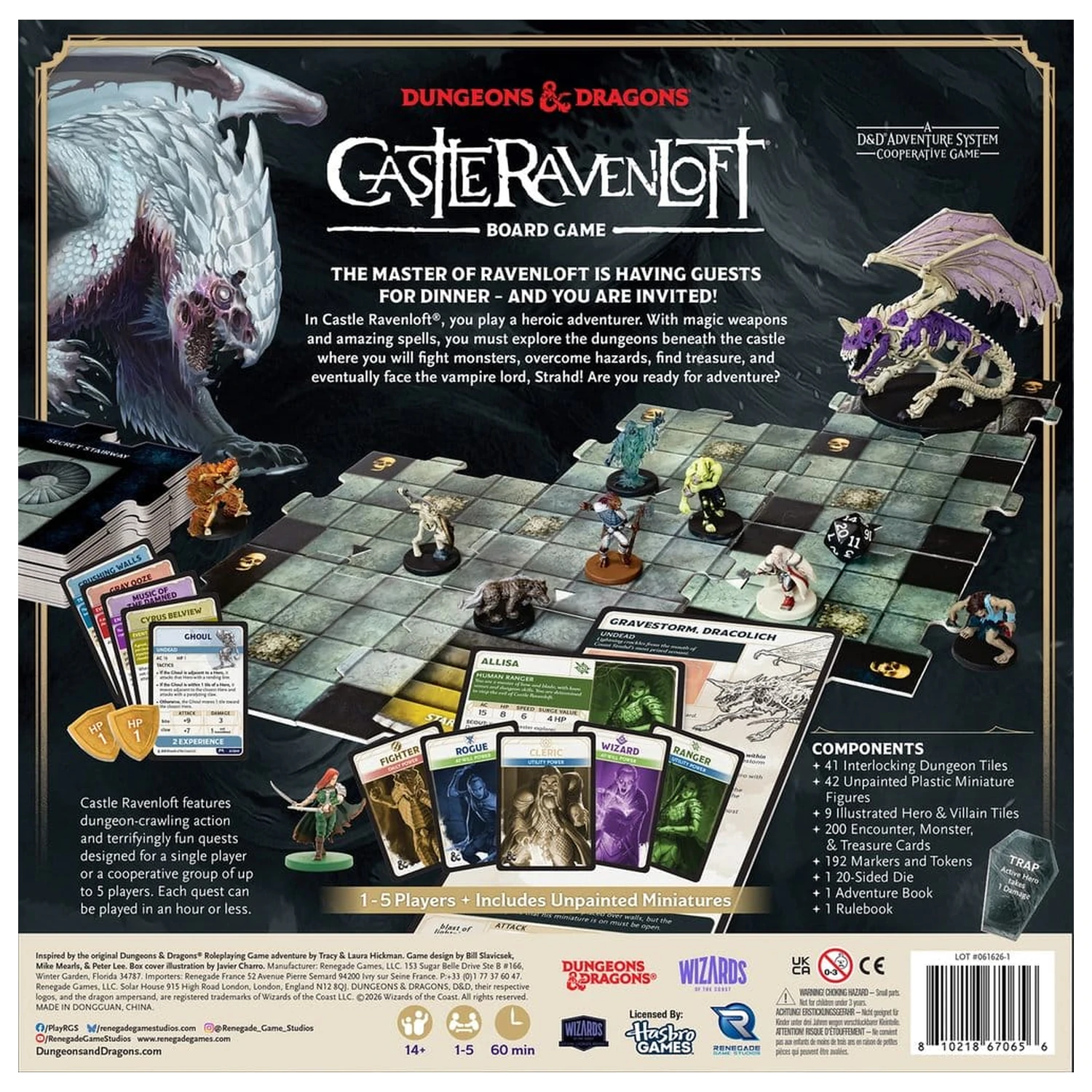 Dungeons & Dragons Castle Ravenloft Angol nyelvű társasjáték  termékfotó