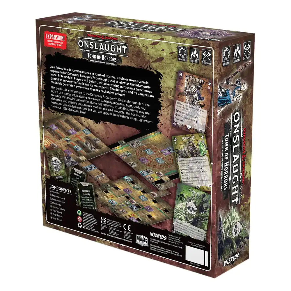 Dungeons & Dragons Game Expansion Onslaught Tomb of Horrors - Maps & Monsters Expansion Angol nyelvű termékfotó