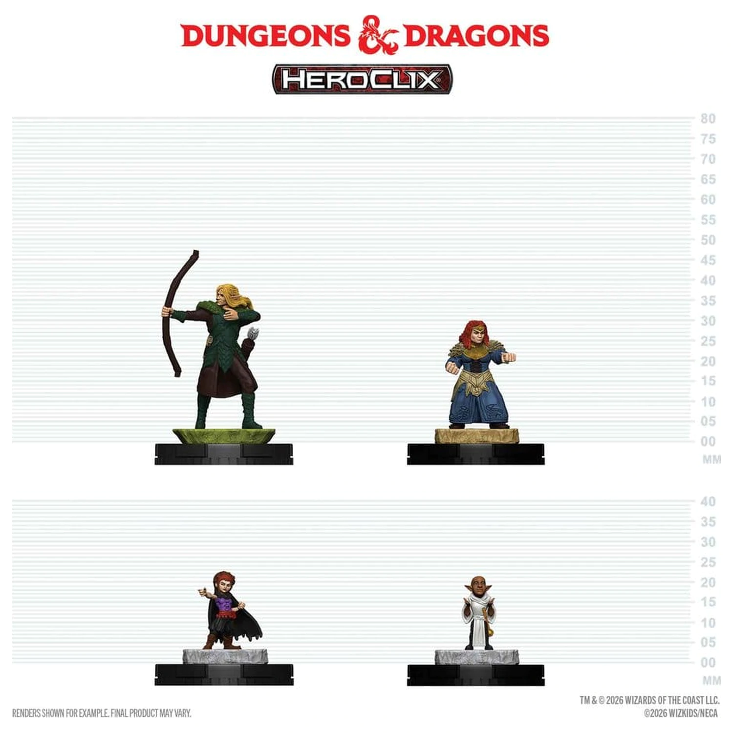 Dungeons & Dragons HeroClix 400: figura csomag Adventuring Party 1 termékfotó