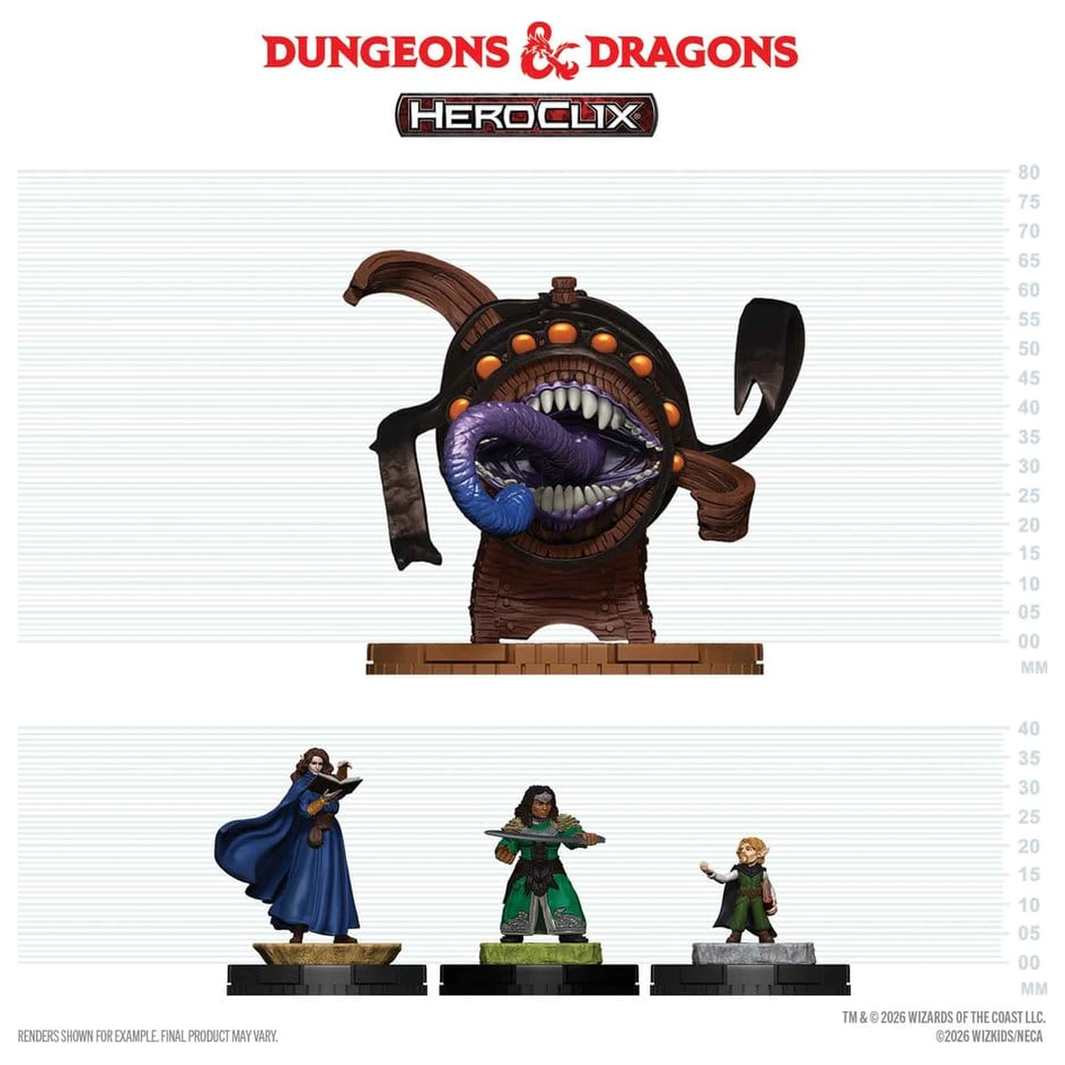 Dungeons & Dragons HeroClix: figura csomag Tavern Trouble 18 cm termékfotó