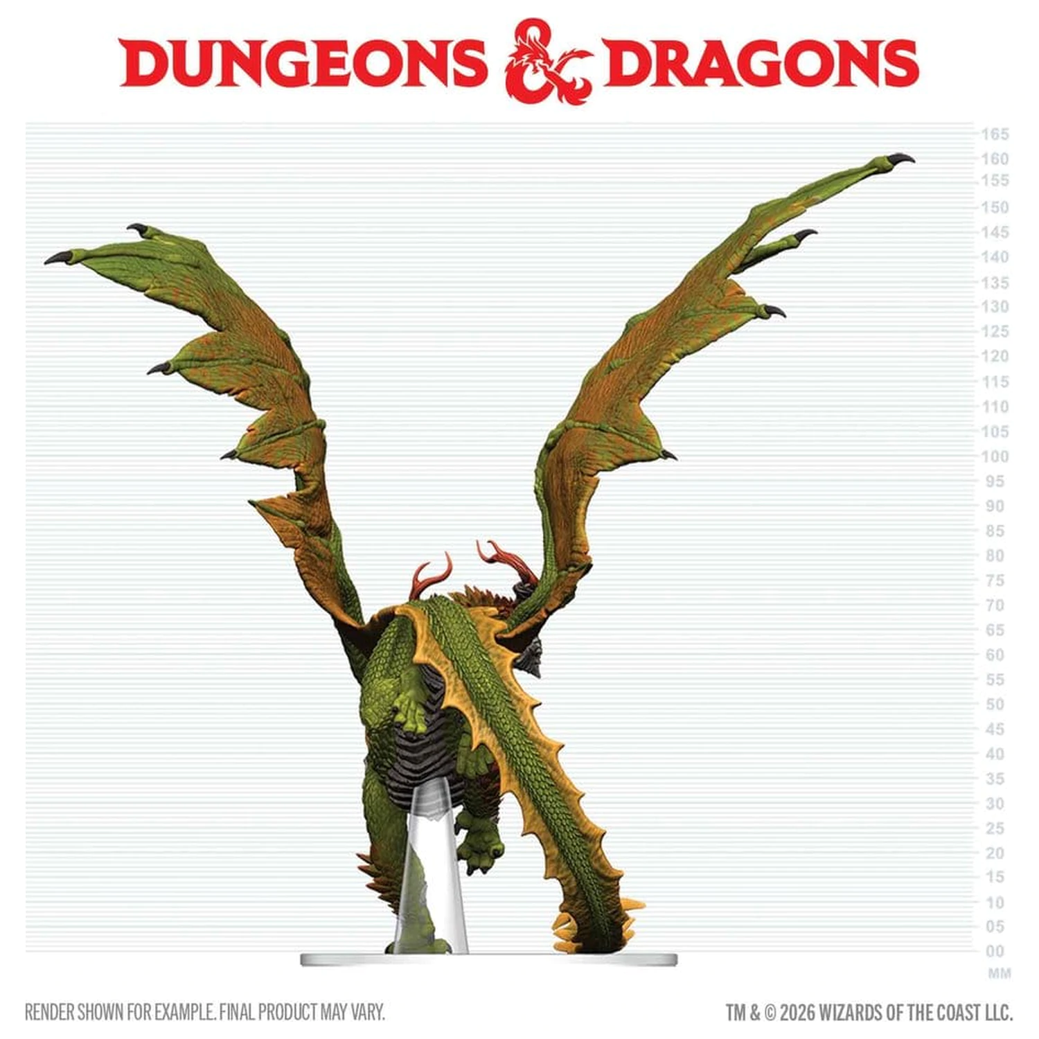 Dungeons & Dragons Icons of the Realms prepainted Miniatures felnőtt Spirit Dragon 24 cm termékfotó