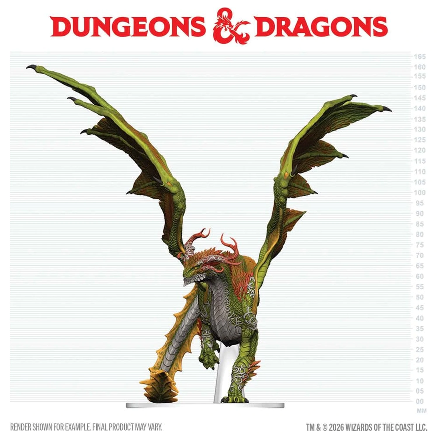 Dungeons & Dragons Icons of the Realms prepainted Miniatures felnőtt Spirit Dragon 24 cm termékfotó