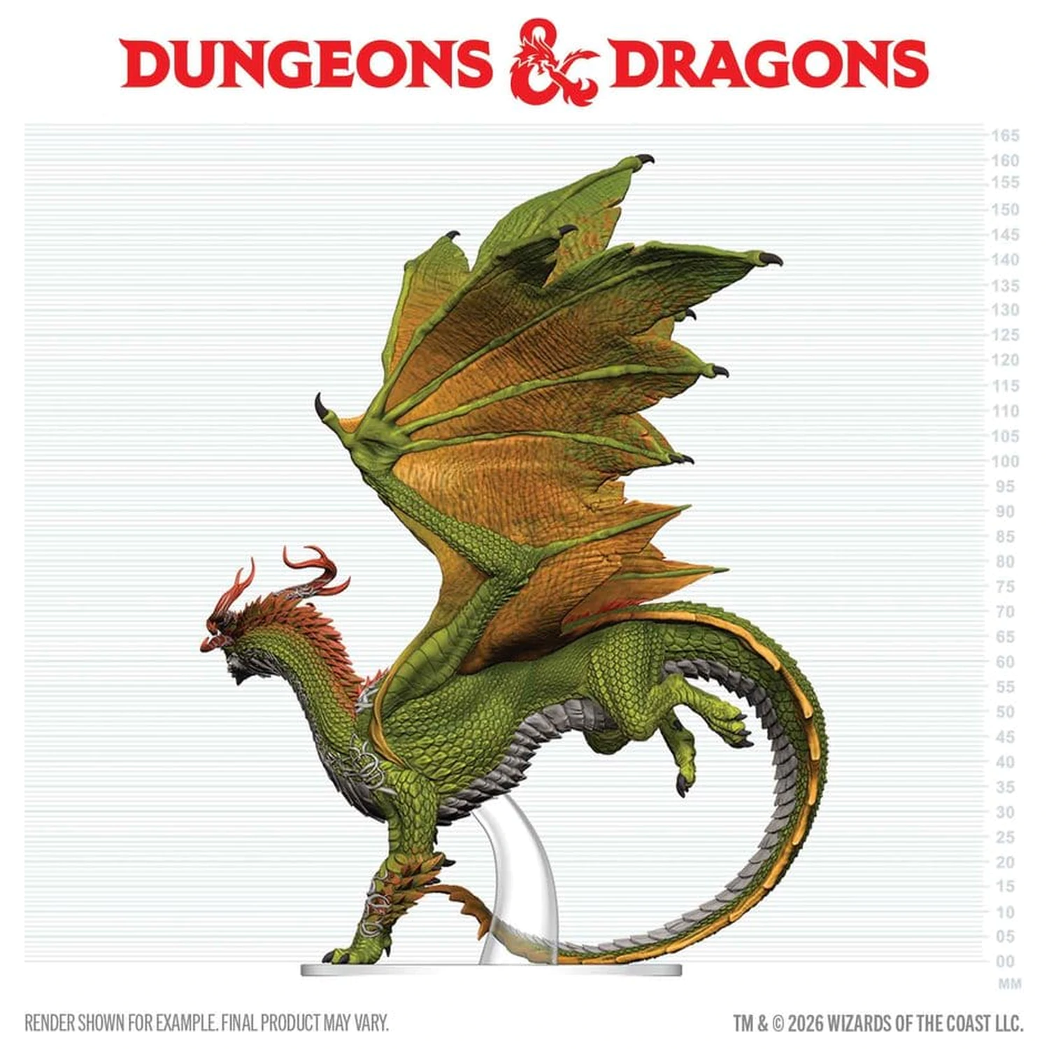 Dungeons & Dragons Icons of the Realms prepainted Miniatures felnőtt Spirit Dragon 24 cm termékfotó
