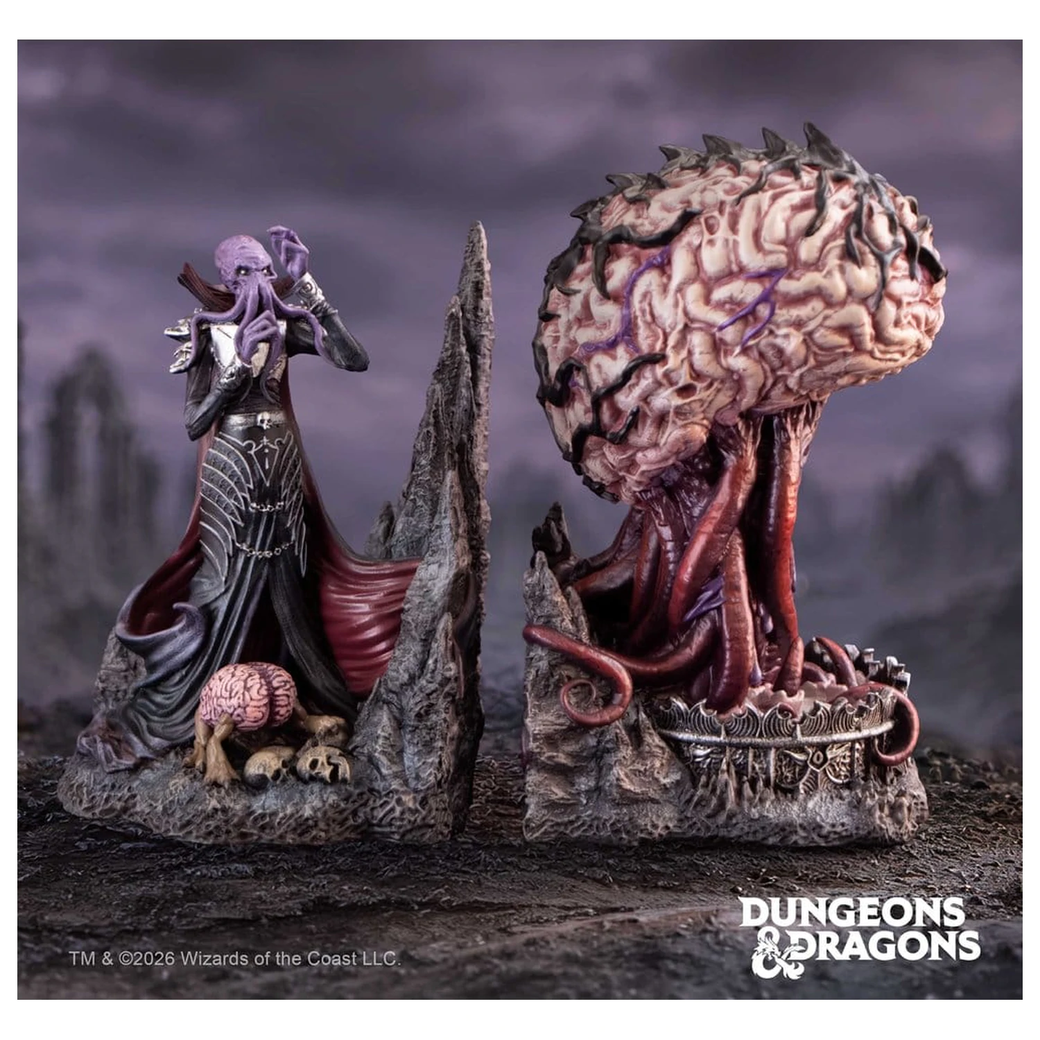Dungeons & Dragons Illithid könyvtámasz 20 cm termékfotó