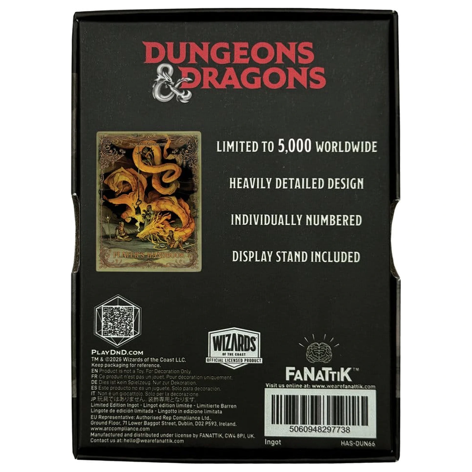 Dungeons & Dragons Ingot Player´s Handbook Alternate Cover Limitált kiadás   termékfotó