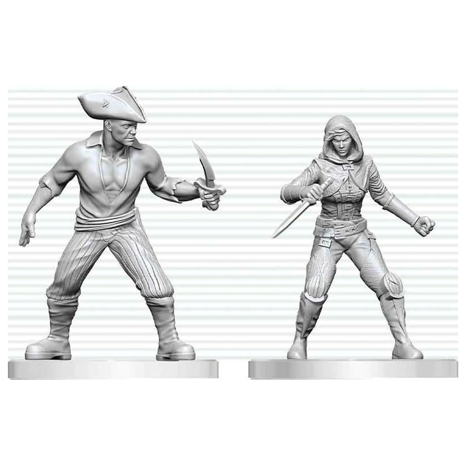 Dungeons & Dragons Nolzur's Marvelous Miniatures Unpainted Miniature Bandit & Pirate 14 cm termékfotó