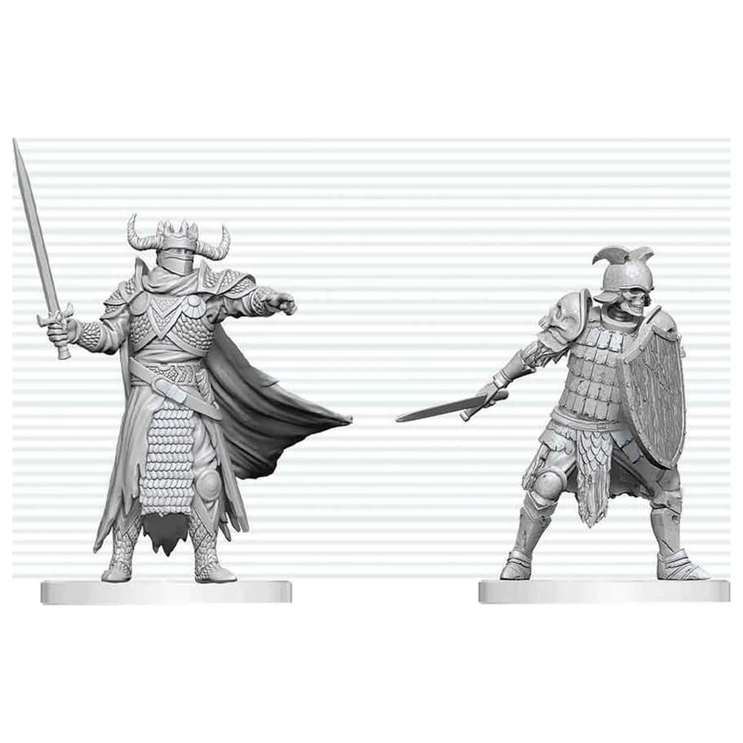 Dungeons & Dragons Nolzur's Marvelous Miniatures Unpainted Miniature Death Knight & Death Knight Aspirant 14 cm termékfotó