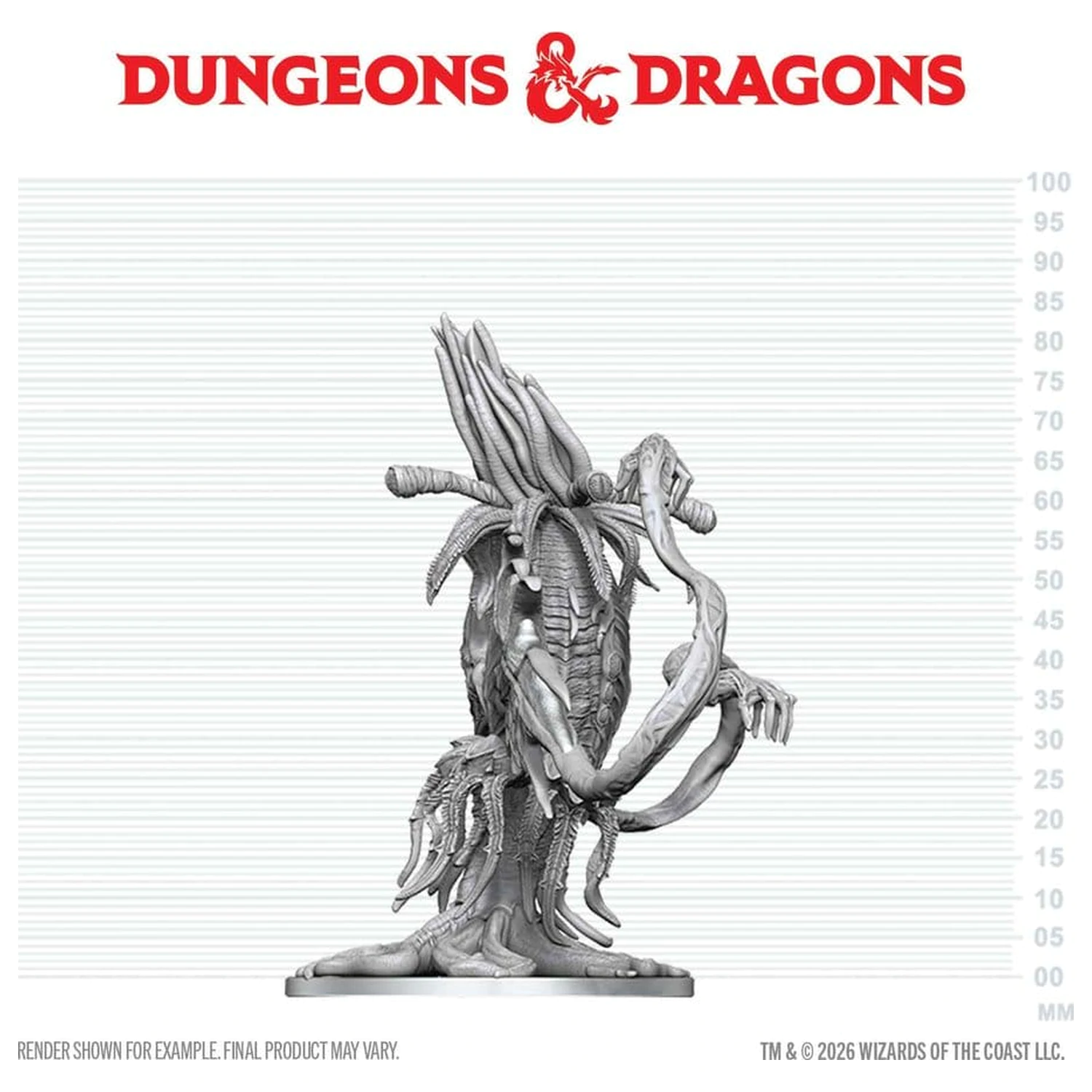 Dungeons & Dragons Nolzur's Marvelous Miniatures Unpainted Miniature Elder Thing 20 cm termékfotó