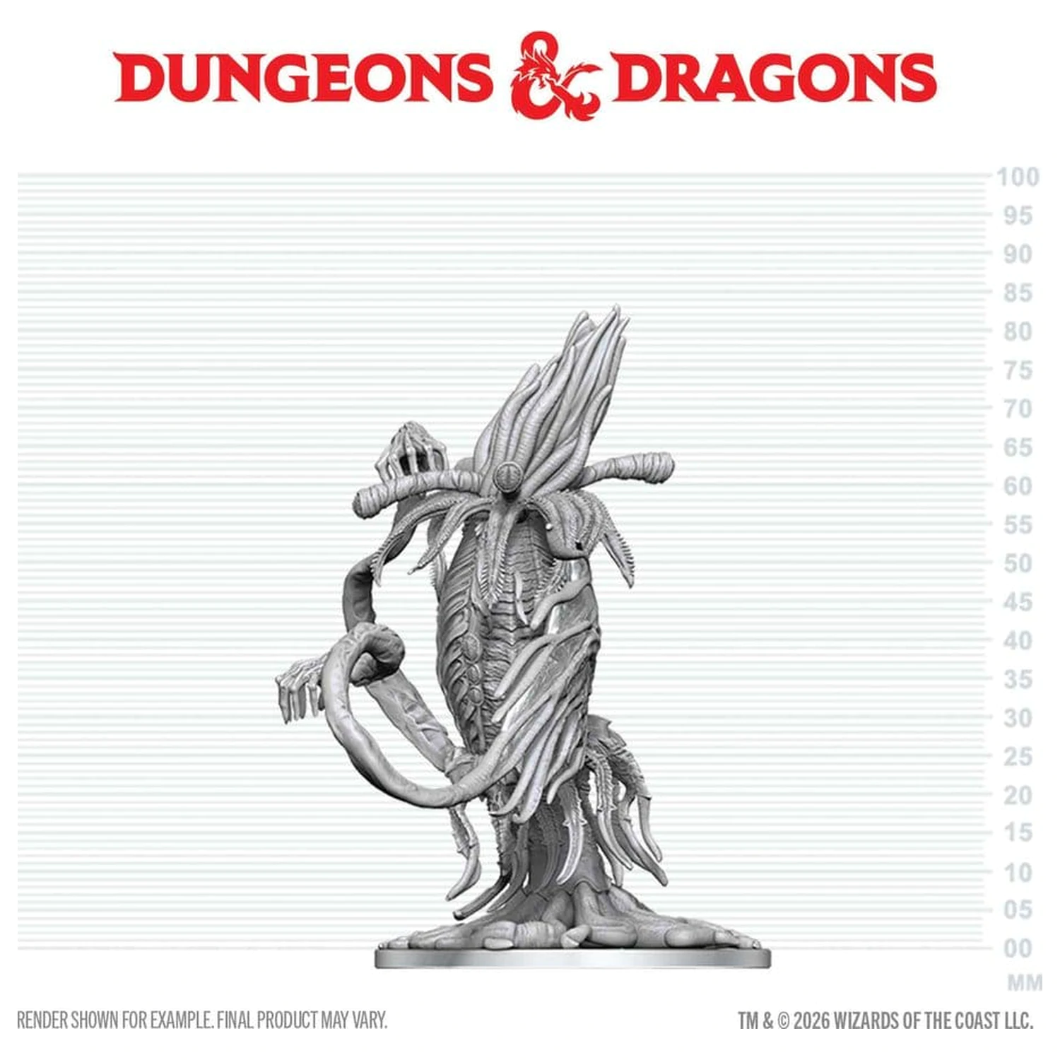 Dungeons & Dragons Nolzur's Marvelous Miniatures Unpainted Miniature Elder Thing 20 cm termékfotó