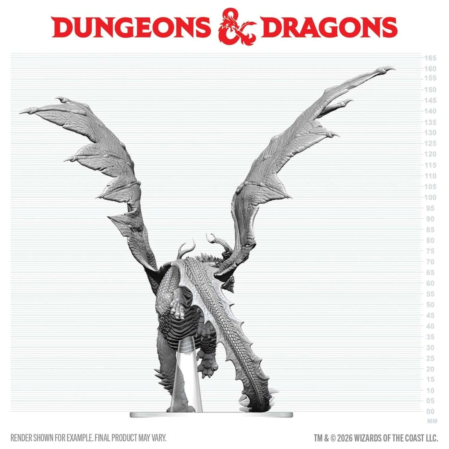 Dungeons & Dragons Nolzur's Marvelous Miniatures Unpainted Miniature felnőtt Spirit Dragon 24 cm termékfotó
