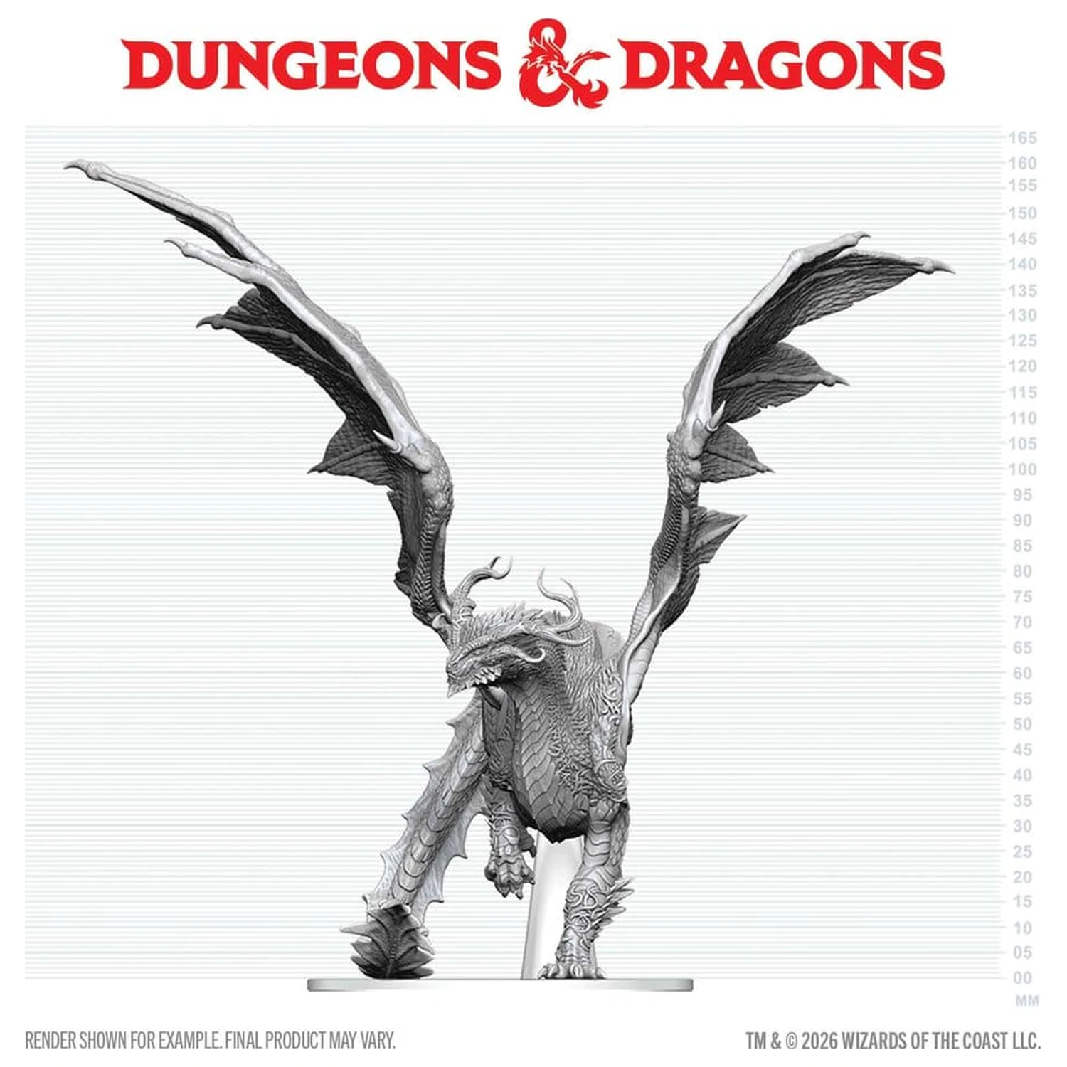 Dungeons & Dragons Nolzur's Marvelous Miniatures Unpainted Miniature felnőtt Spirit Dragon 24 cm termékfotó