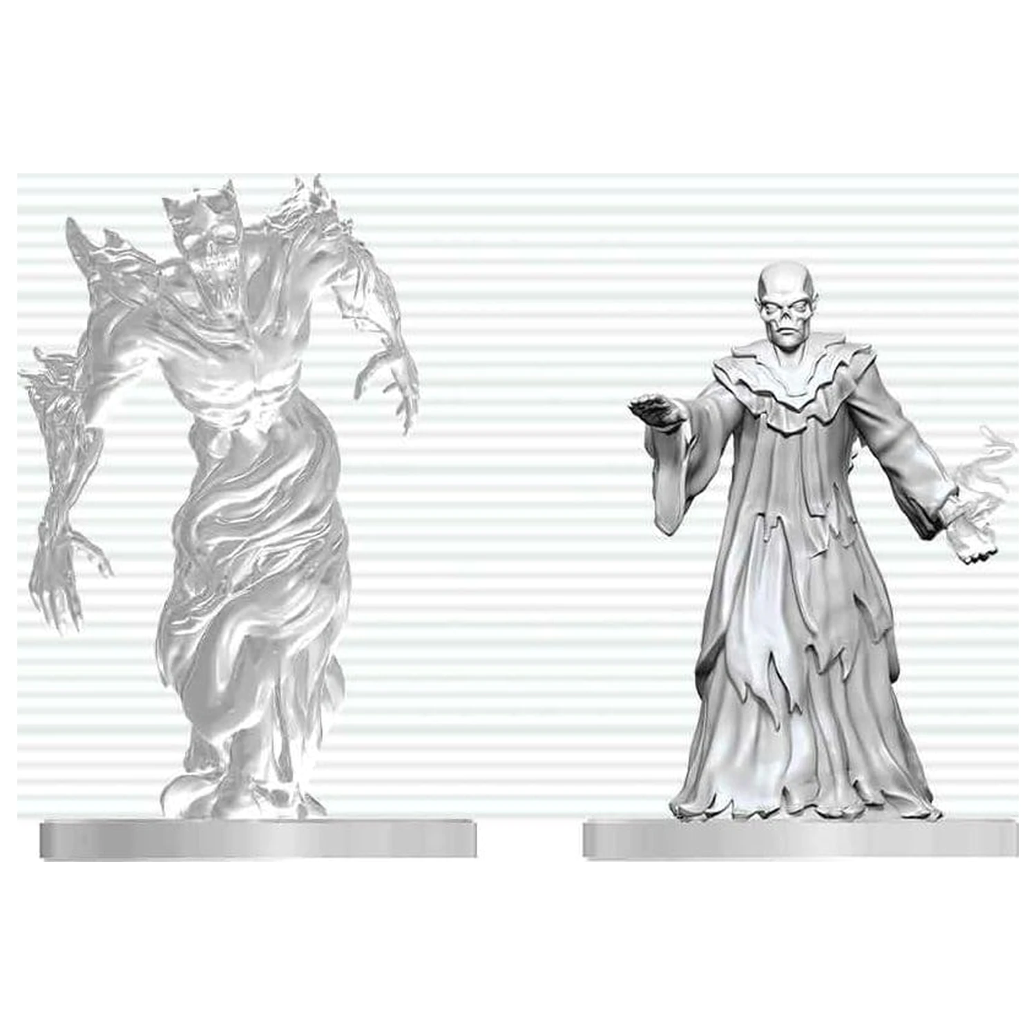 Dungeons & Dragons Nolzur's Marvelous Miniatures Unpainted Miniature Ghast Gravecaller & Wraith 14 cm termékfotó