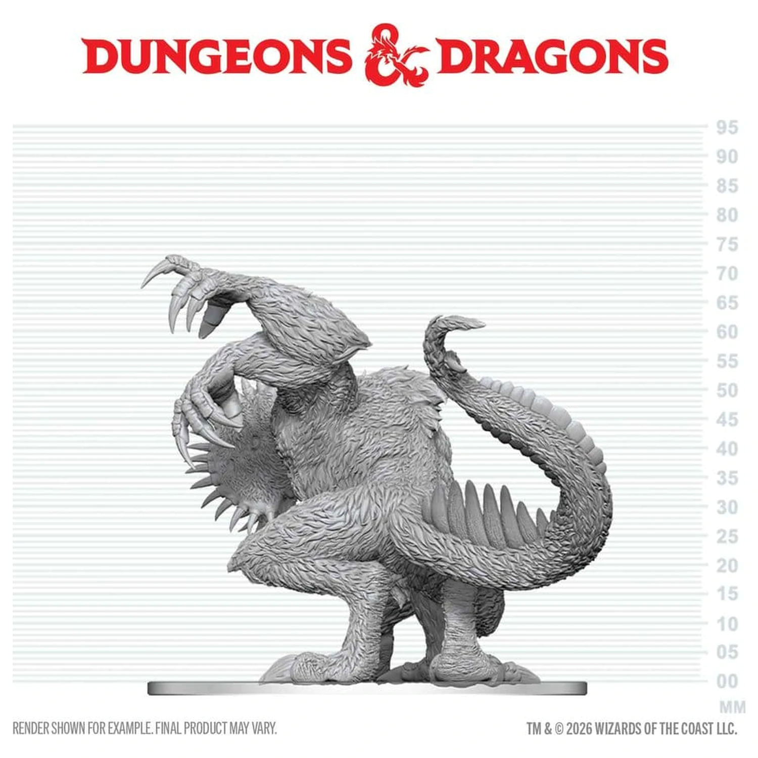 Dungeons & Dragons Nolzur's Marvelous Miniatures Unpainted Miniature Gug 20 cm termékfotó