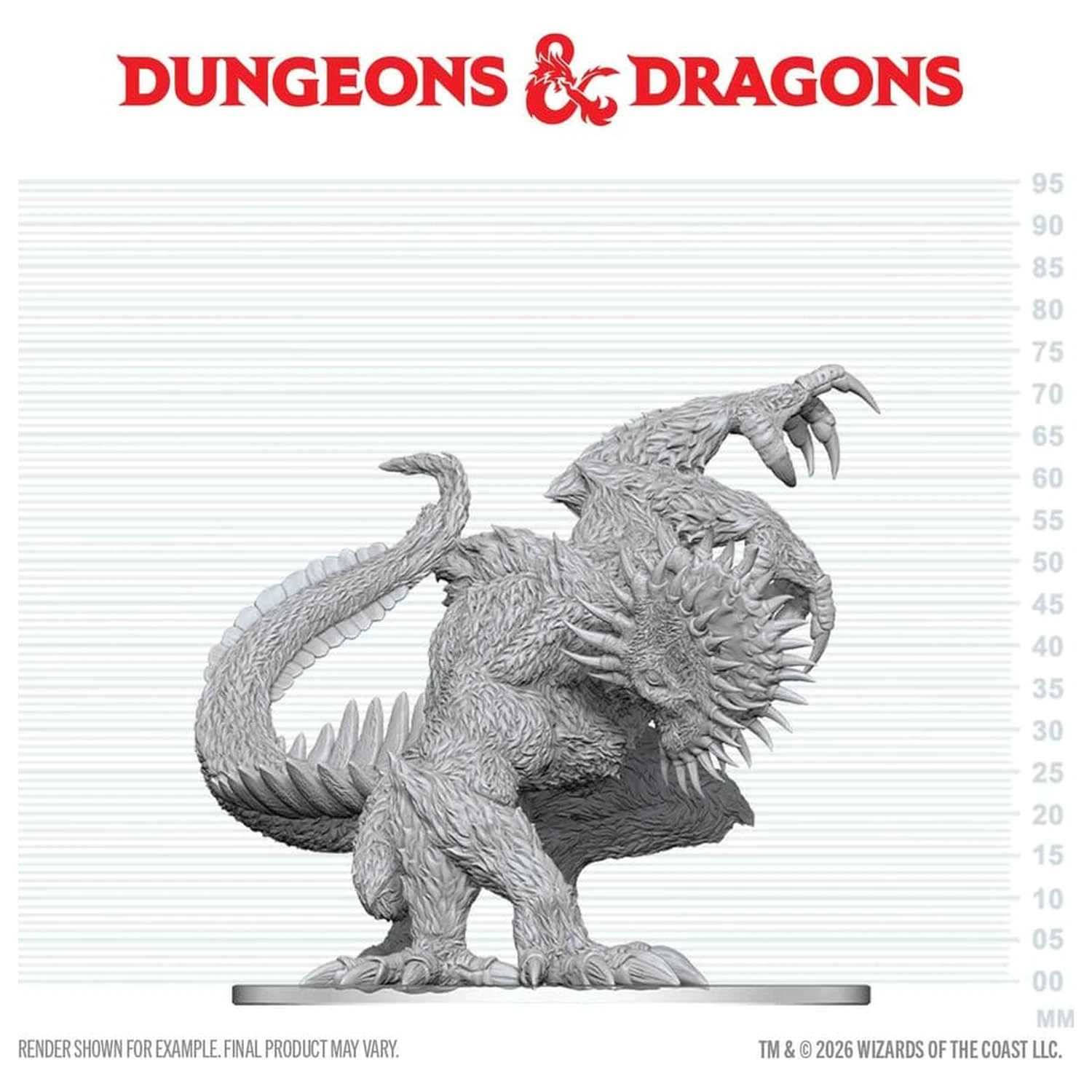 Dungeons & Dragons Nolzur's Marvelous Miniatures Unpainted Miniature Gug 20 cm termékfotó