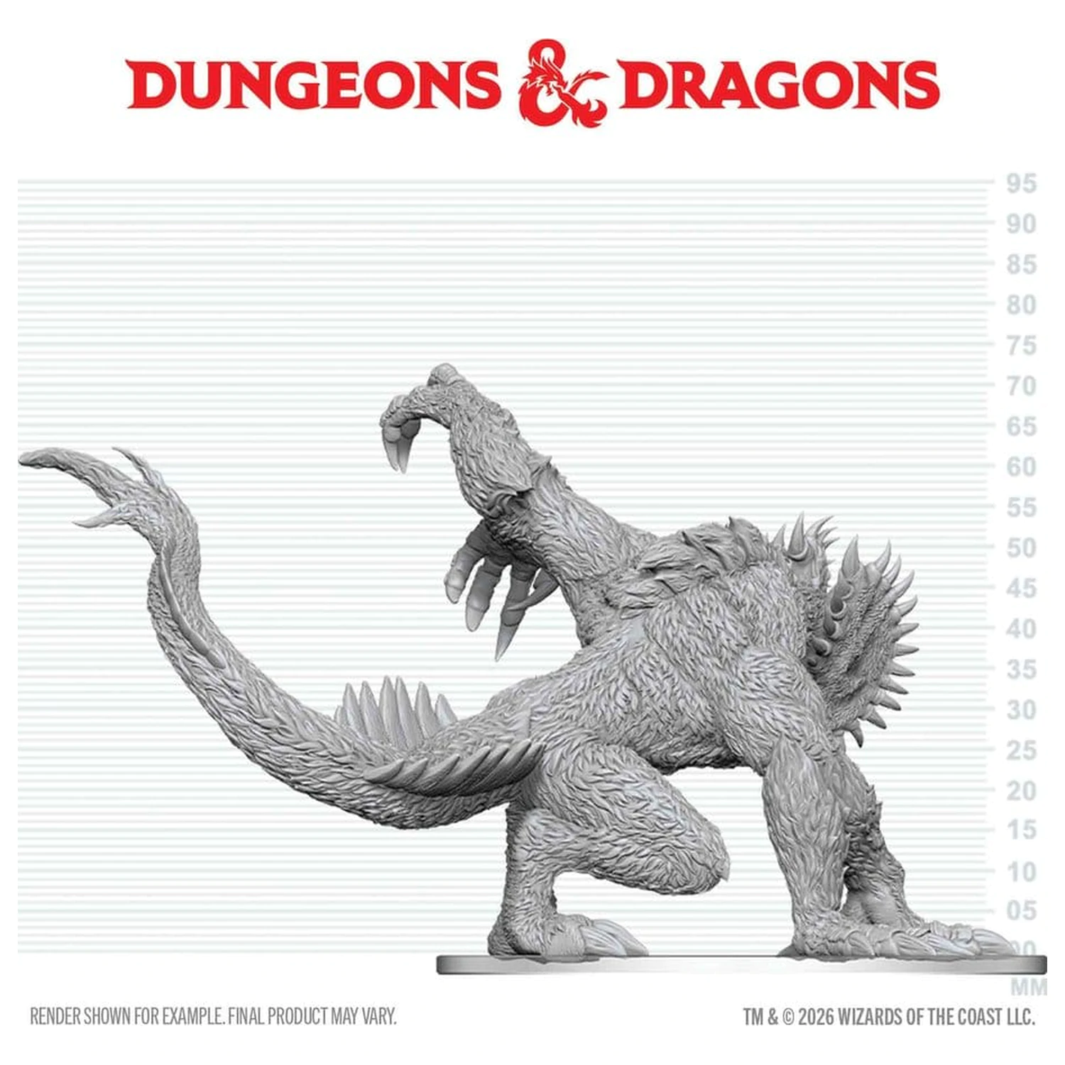 Dungeons & Dragons Nolzur's Marvelous Miniatures Unpainted Miniature Gug 20 cm termékfotó