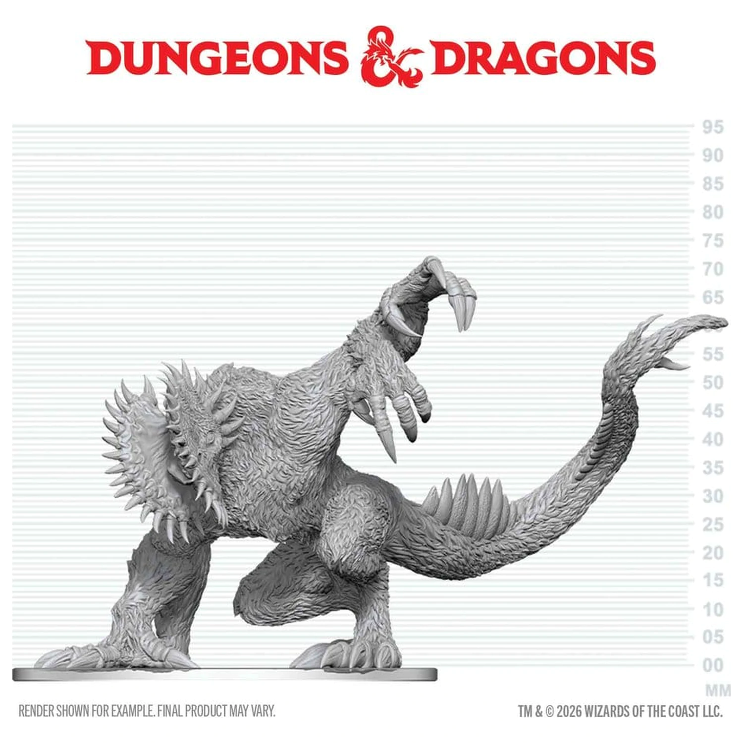 Dungeons & Dragons Nolzur's Marvelous Miniatures Unpainted Miniature Gug 20 cm termékfotó