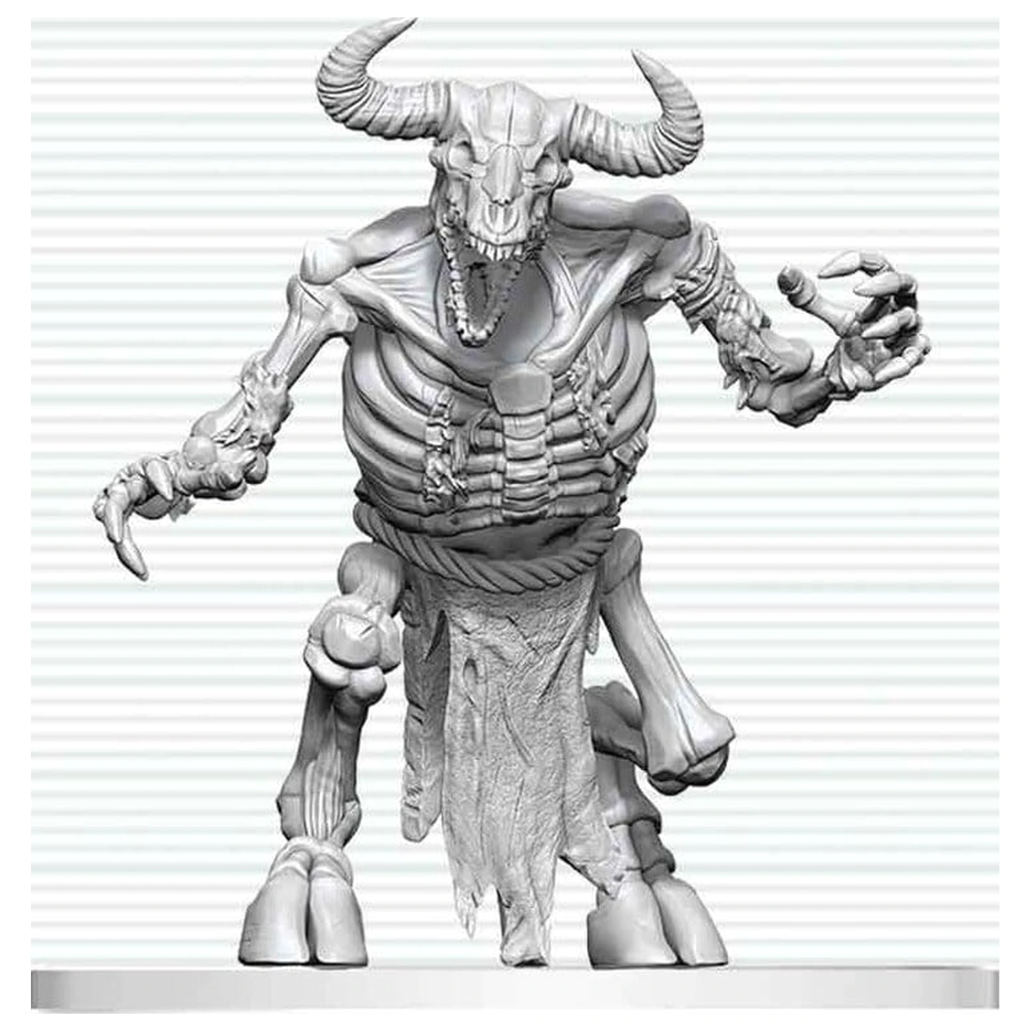Dungeons & Dragons Nolzur's Marvelous Miniatures Unpainted Miniature Minotaur Skeleton 17 cm termékfotó