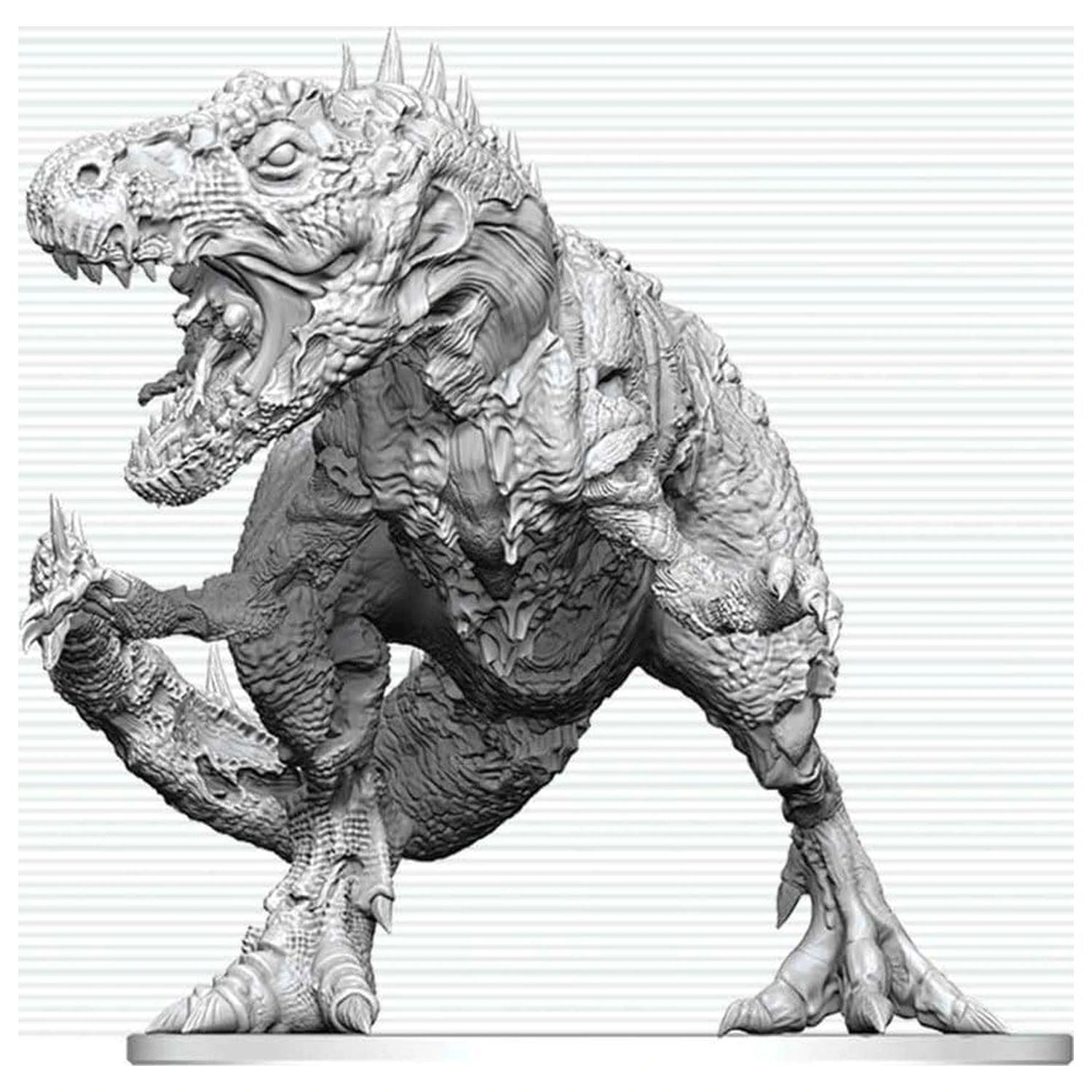 Dungeons & Dragons Nolzur's Marvelous Miniatures Unpainted Miniature Tyrannosaurus Zombie 20 cm termékfotó