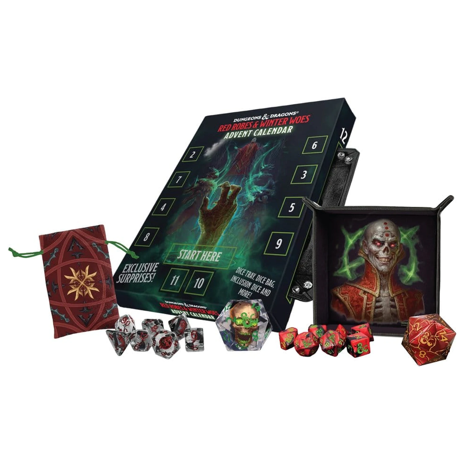 Dungeons & Dragons Red Robes & Winter Woes adventi kalendárium  termékfotó