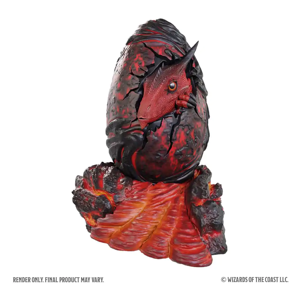 Dungeons & Dragons Replikas of the Realms szobor figura Red Dragon Egg 13 cm termékfotó