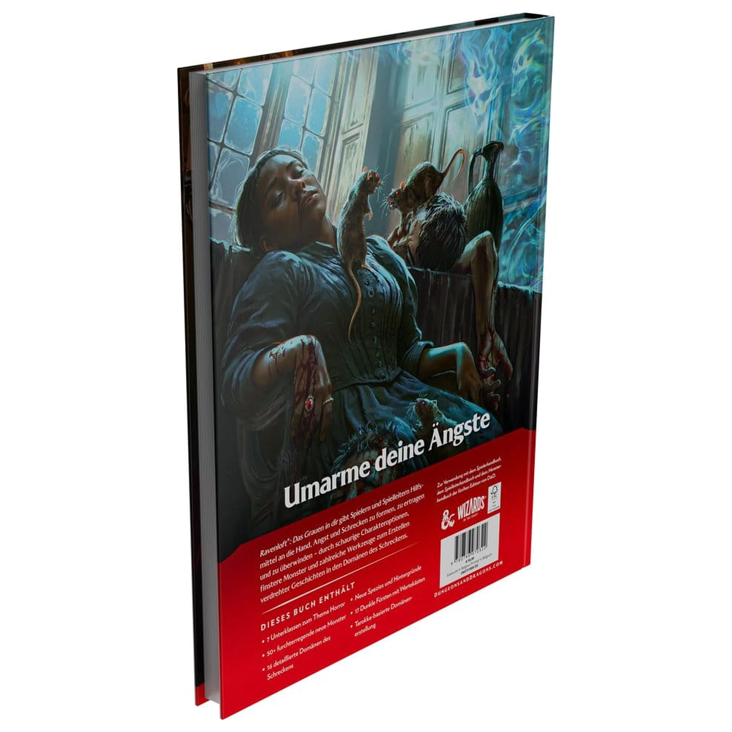 Dungeons & Dragons RPG Ravenloft: Das Grauen in Dir Book német nyelvű termékfotó