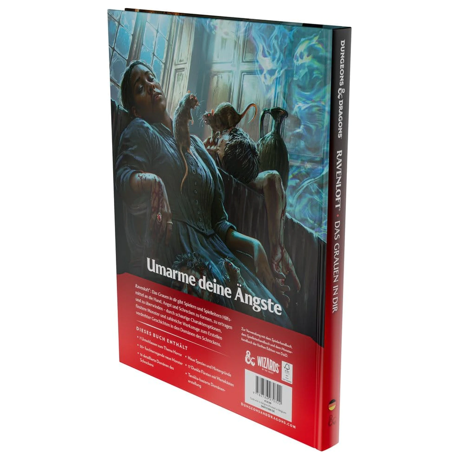 Dungeons & Dragons RPG Ravenloft: Das Grauen in Dir Book német nyelvű termékfotó