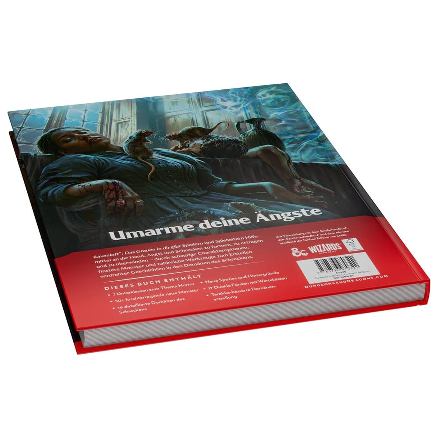 Dungeons & Dragons RPG Ravenloft: Das Grauen in Dir Book német nyelvű termékfotó