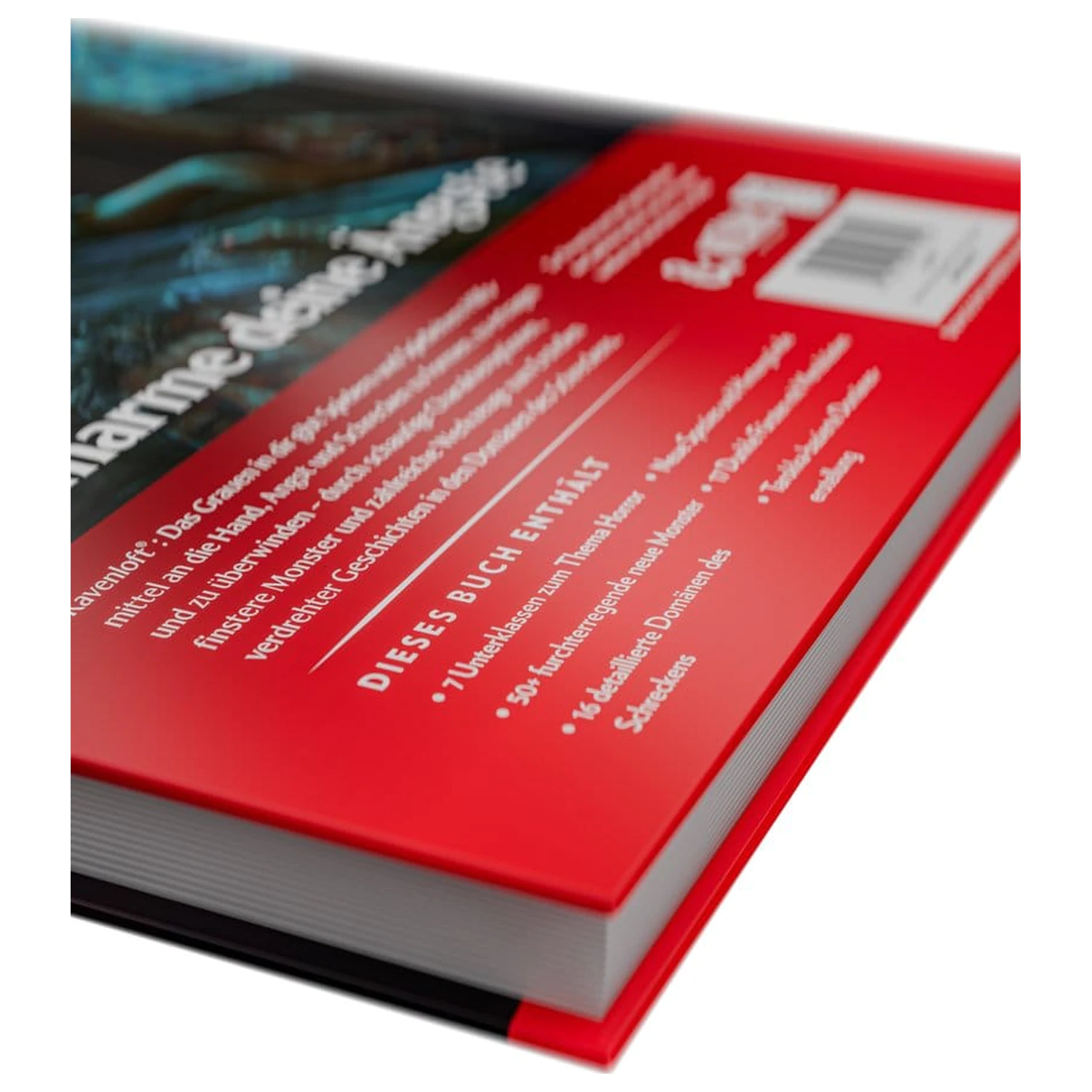 Dungeons & Dragons RPG Ravenloft: Das Grauen in Dir Book német nyelvű termékfotó