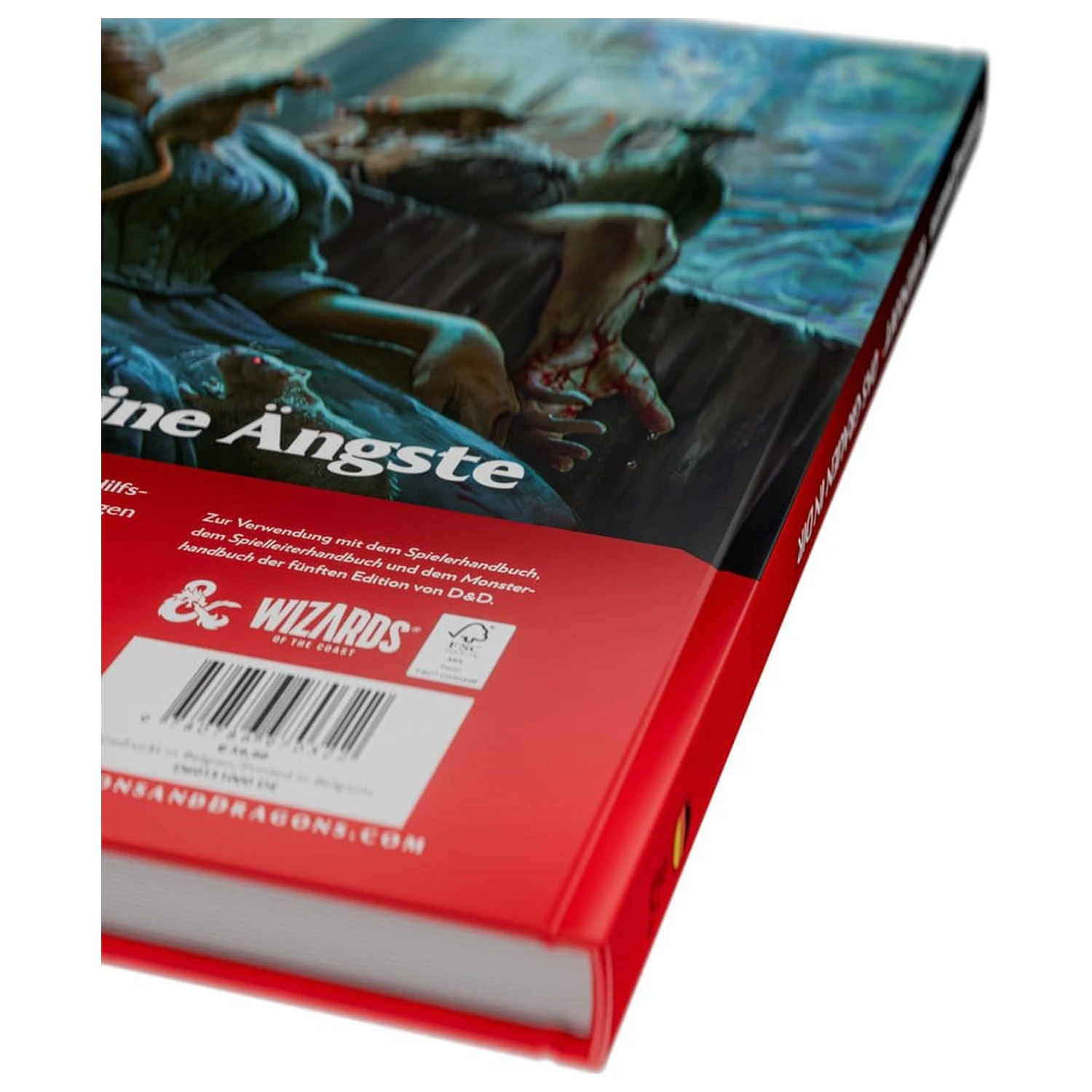 Dungeons & Dragons RPG Ravenloft: Das Grauen in Dir Book német nyelvű termékfotó