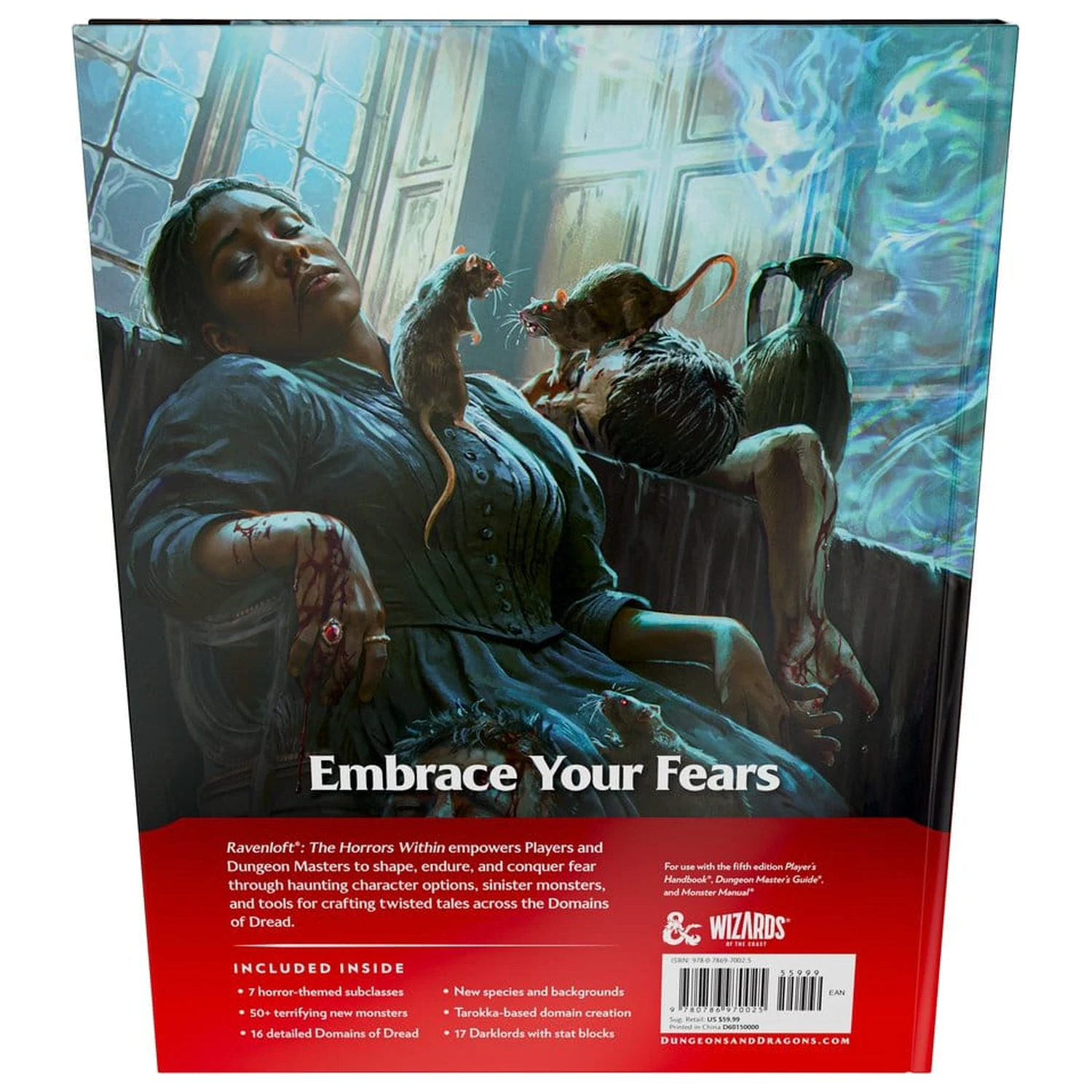 Dungeons & Dragons RPG Ravenloft: The Horrors Within Book Angol nyelvű termékfotó