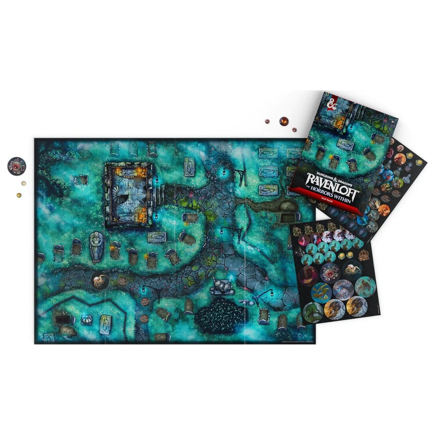 Dungeons & Dragons RPG Ravenloft: The Horrors Within Map Pack Angol nyelvű termékfotó