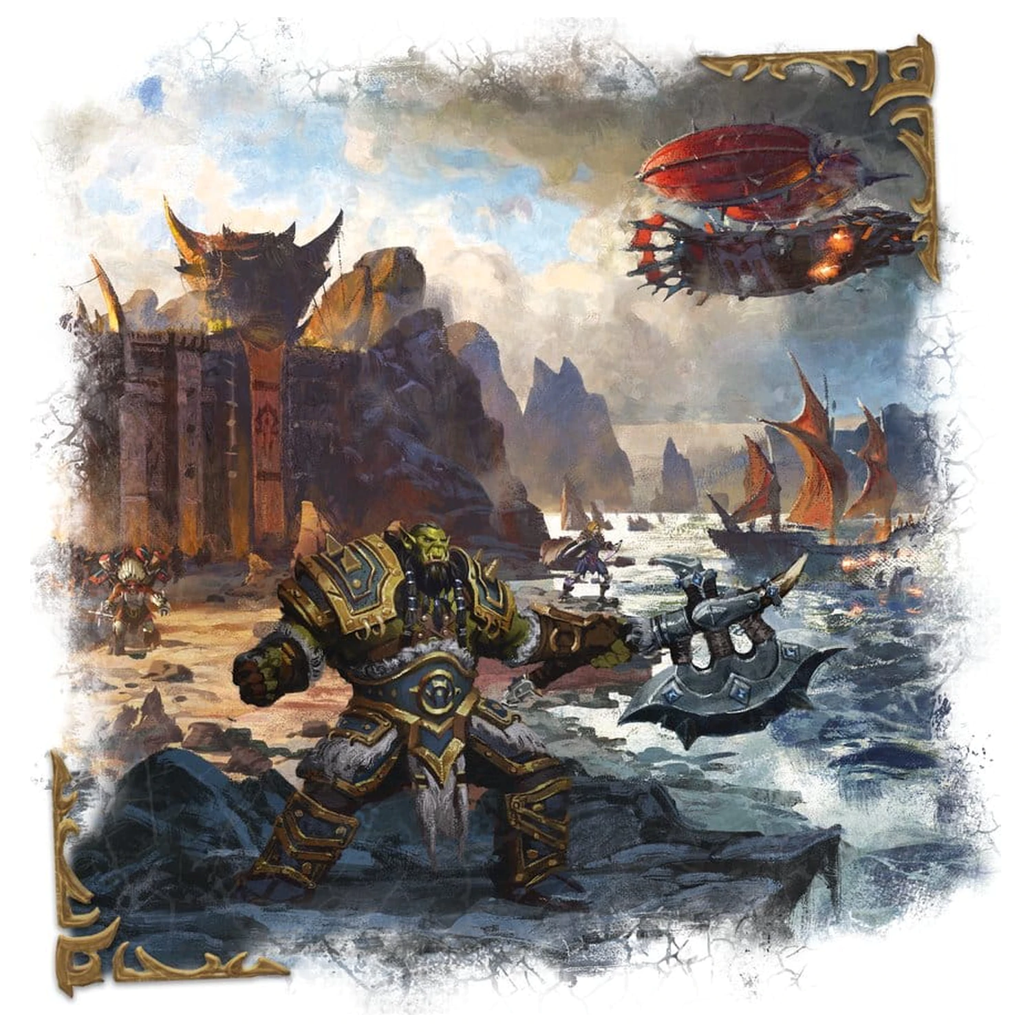 Dungeons & Dragons RPG World of Warcraft Dungeon Master's Screen Angol nyelvű termékfotó