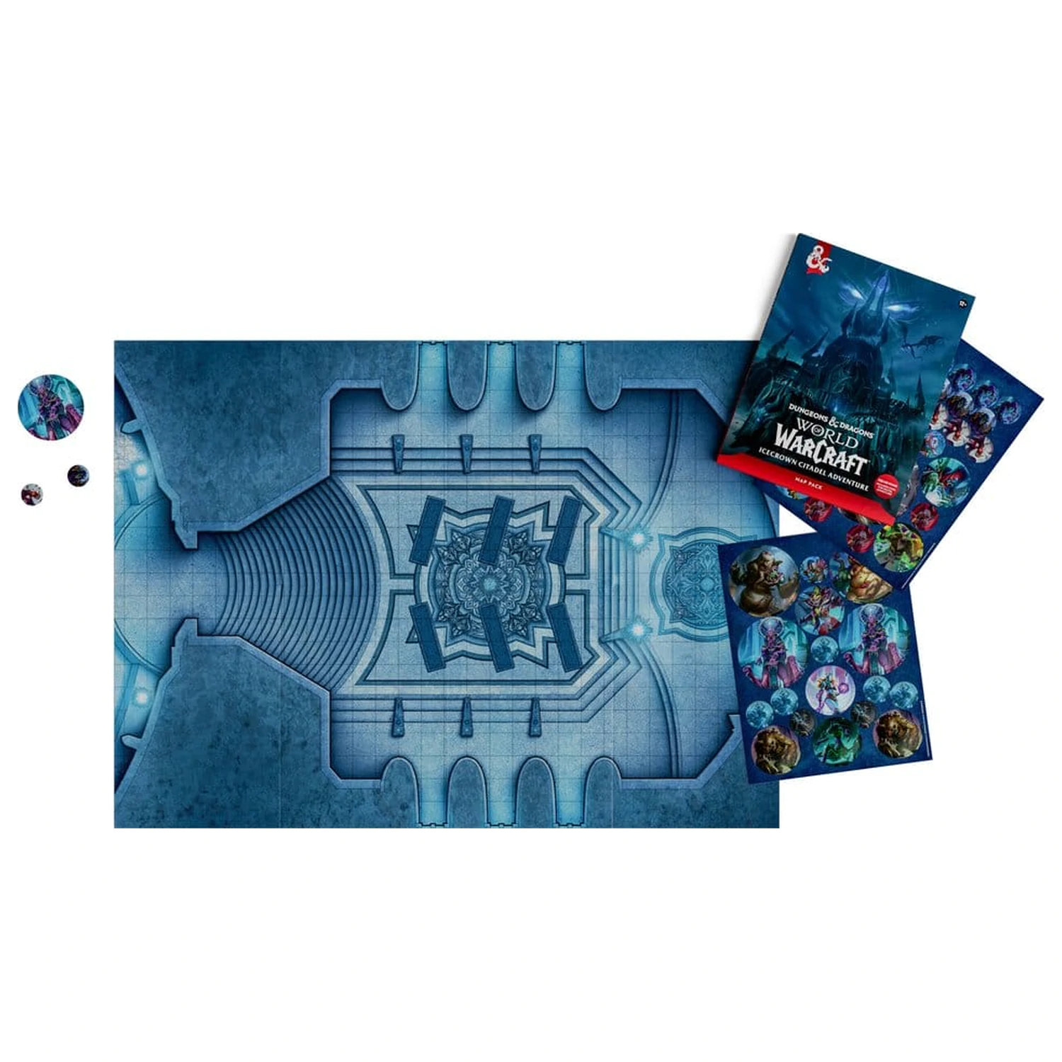 Dungeons & Dragons RPG World of Warcraft: Icecrown Citadel Adventure Map Pack Angol nyelvű termékfotó
