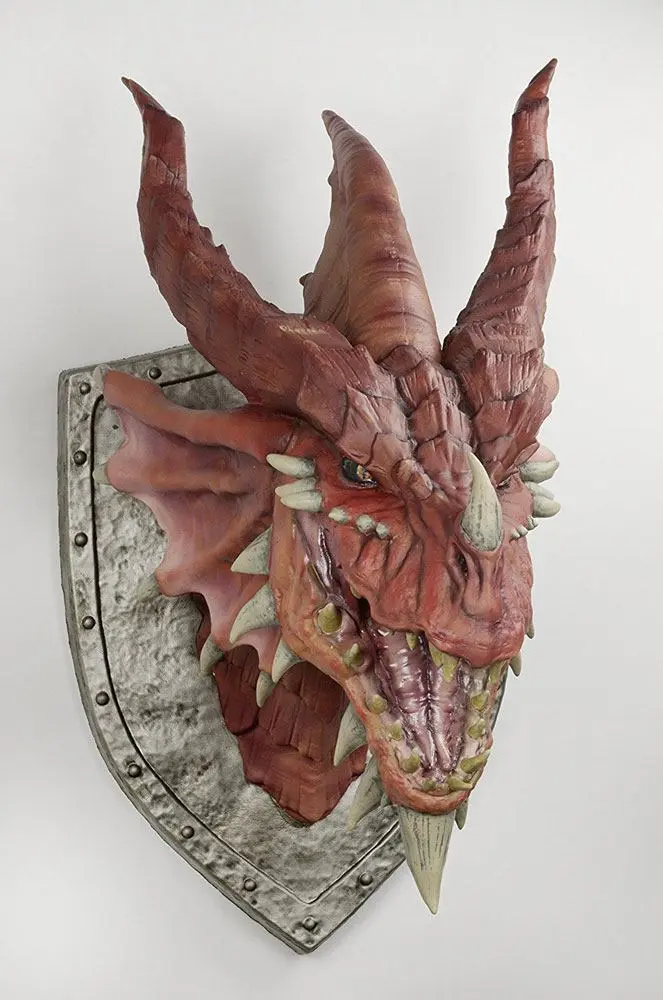 Dungeons &amp; Dragons Trophy Plaque Red Dragon (Foam Rubber/Latex) fali dekoráció 81 cm termékfotó