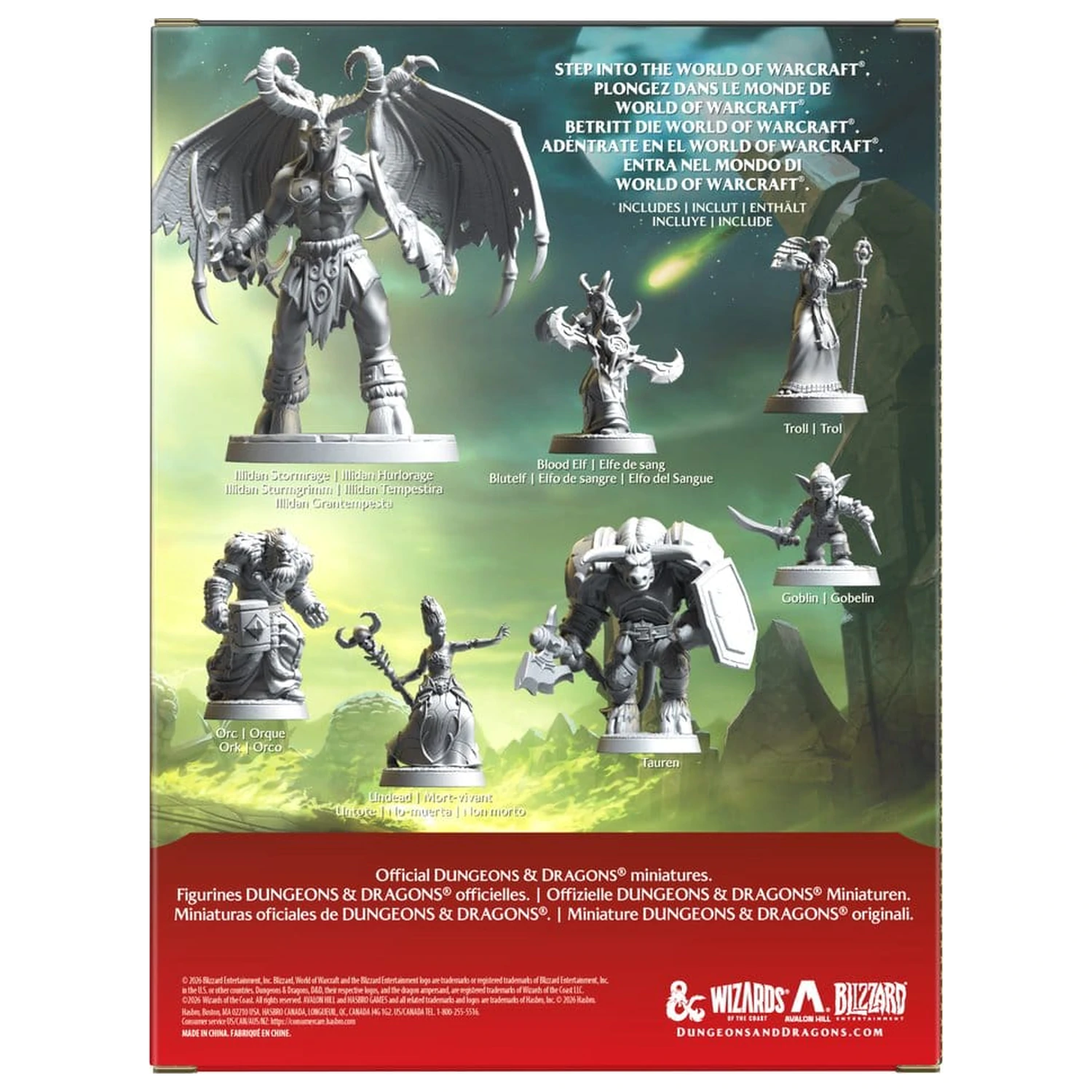 Dungeons & Dragons x World of Warcraft Miniatures Set 1 termékfotó