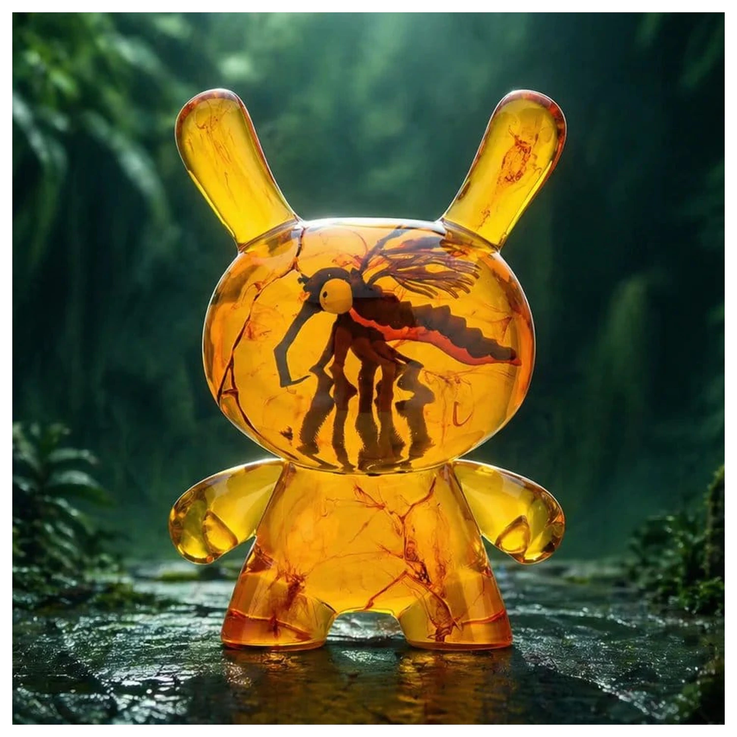 Dunny Art Toy gyanta figura Amber 20 cm termékfotó