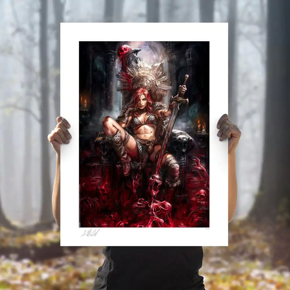 Dynamite Entertainment Art Print Red Sonja: Long Live the Queen 46 x 61 cm - keretezetlen vászonkép termékfotó