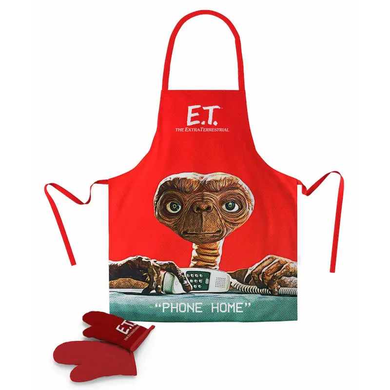 E.T. Phone Home kötény kesztyűvel termékfotó