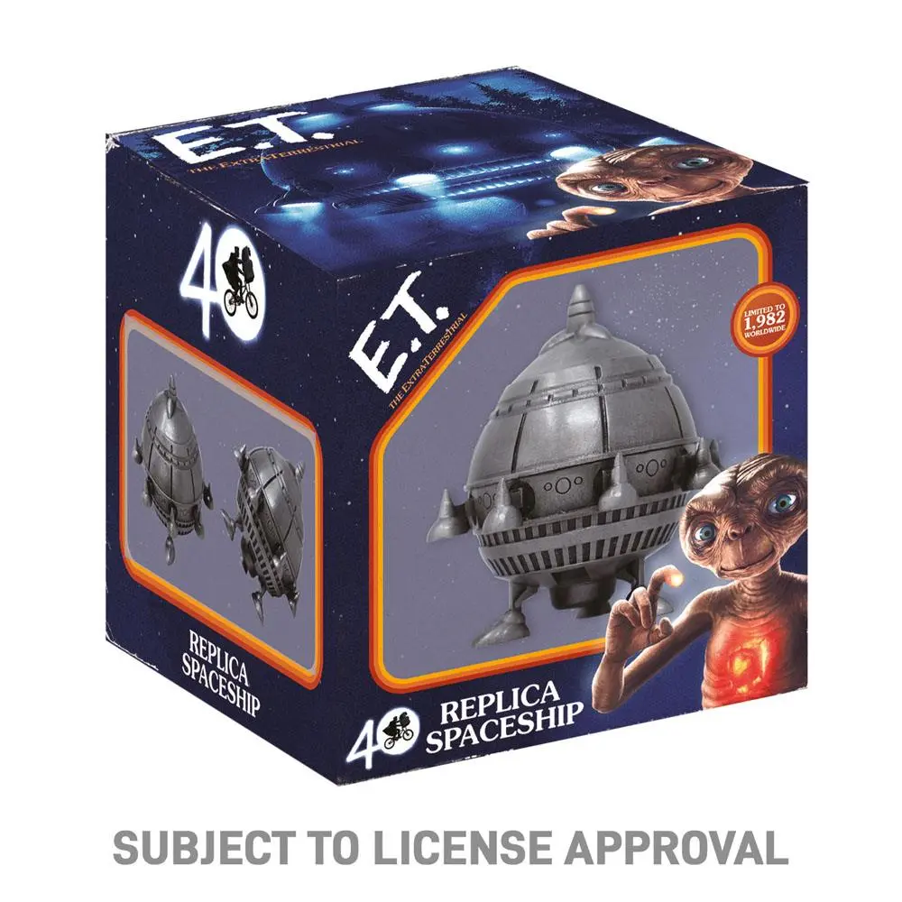 E.T Scaled 40. évfordulós Spaceship replika Limitált kiadás 9 cm termékfotó