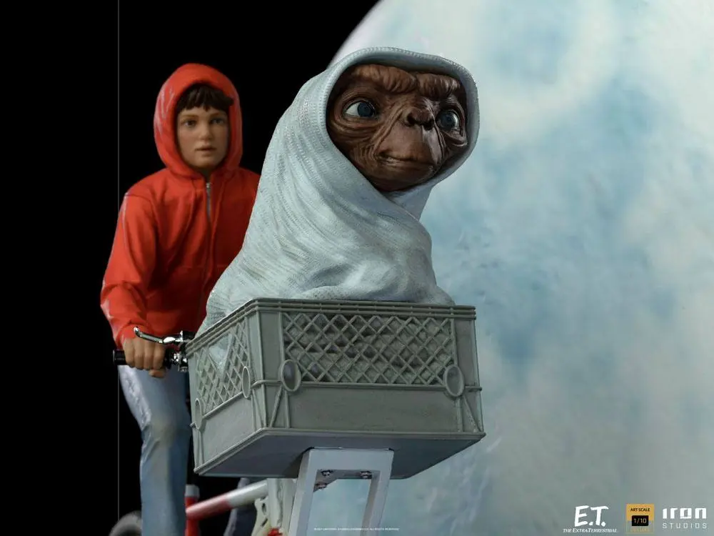 E.T. the Extra-Terrestrial Deluxe Art Scale 1/10 E.T. & Elliot szobor figura 27 cm termékfotó
